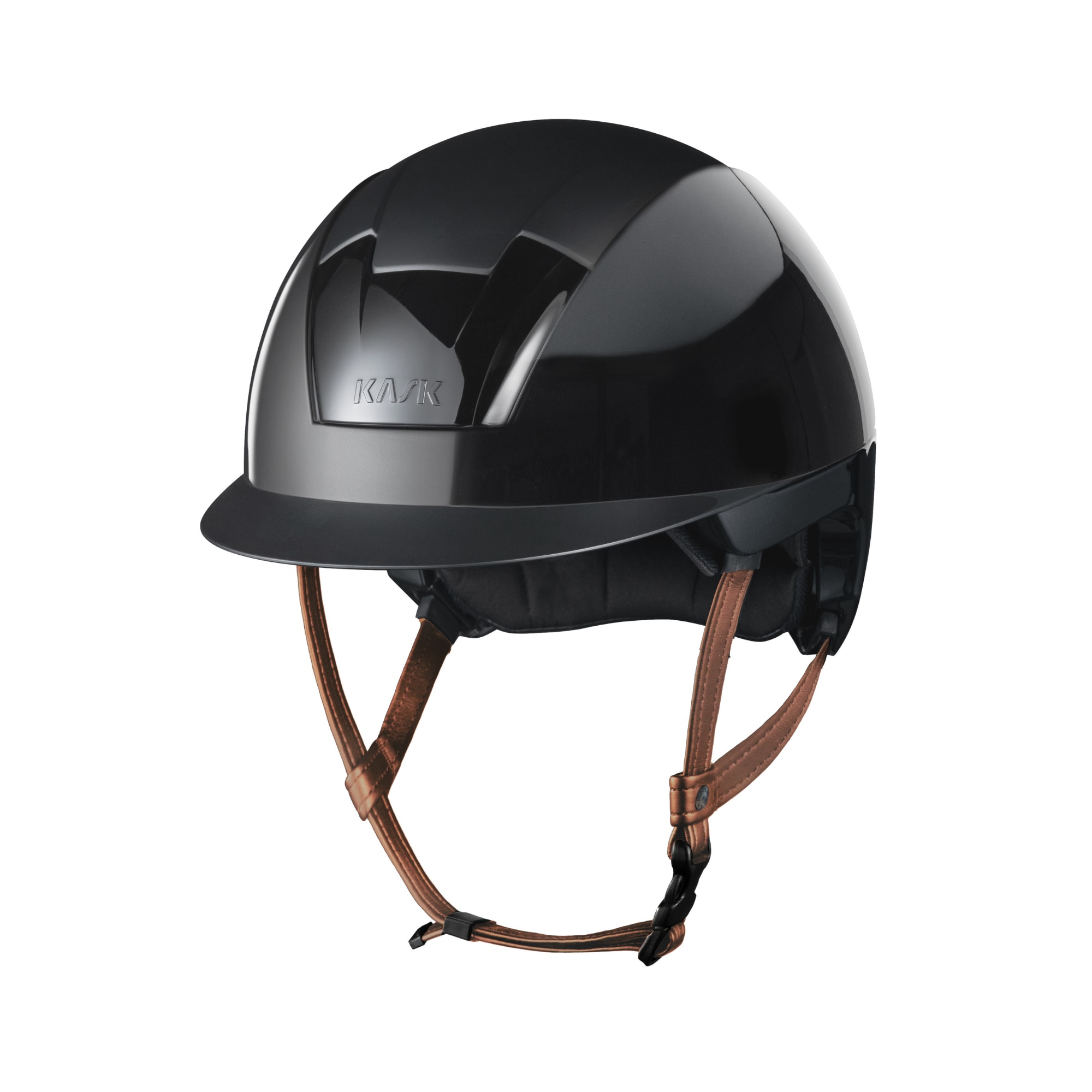 Ridhjälm Kooki Shine - Svart/Light Brown