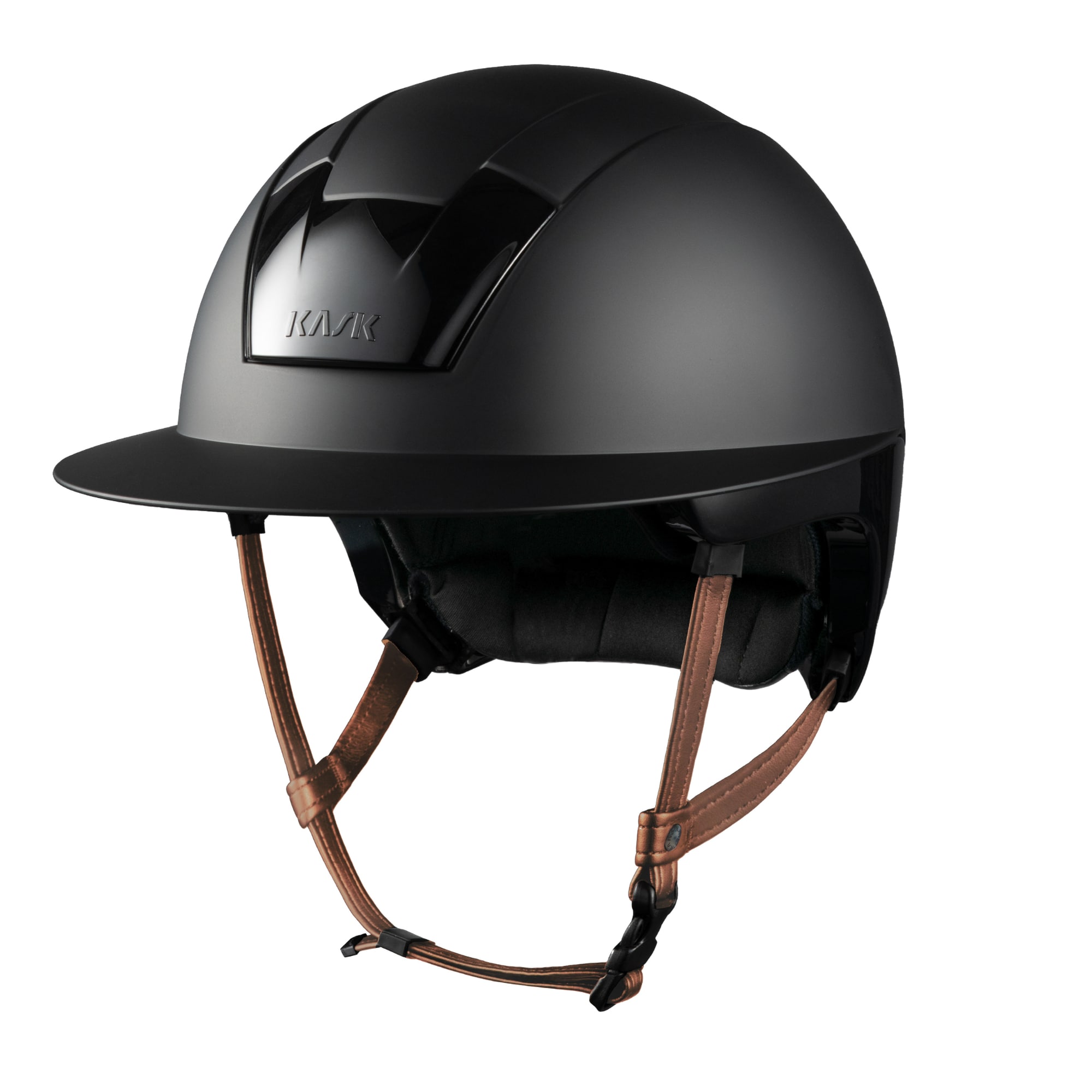 Ridhjälm Kooki Lady Matt - Svart/Light Brown