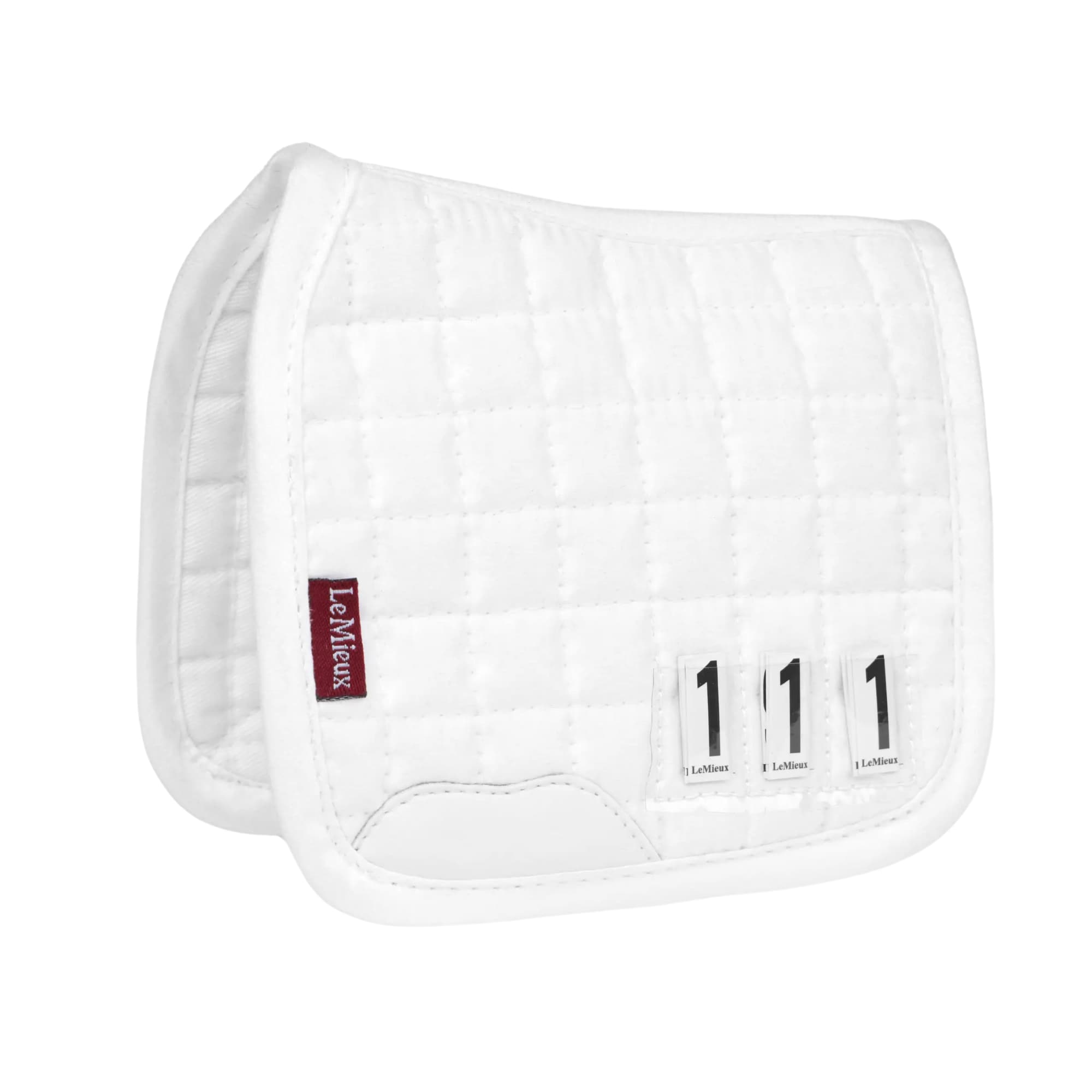 LeMieux Toy Pony Dressage Saddle Pad - White
