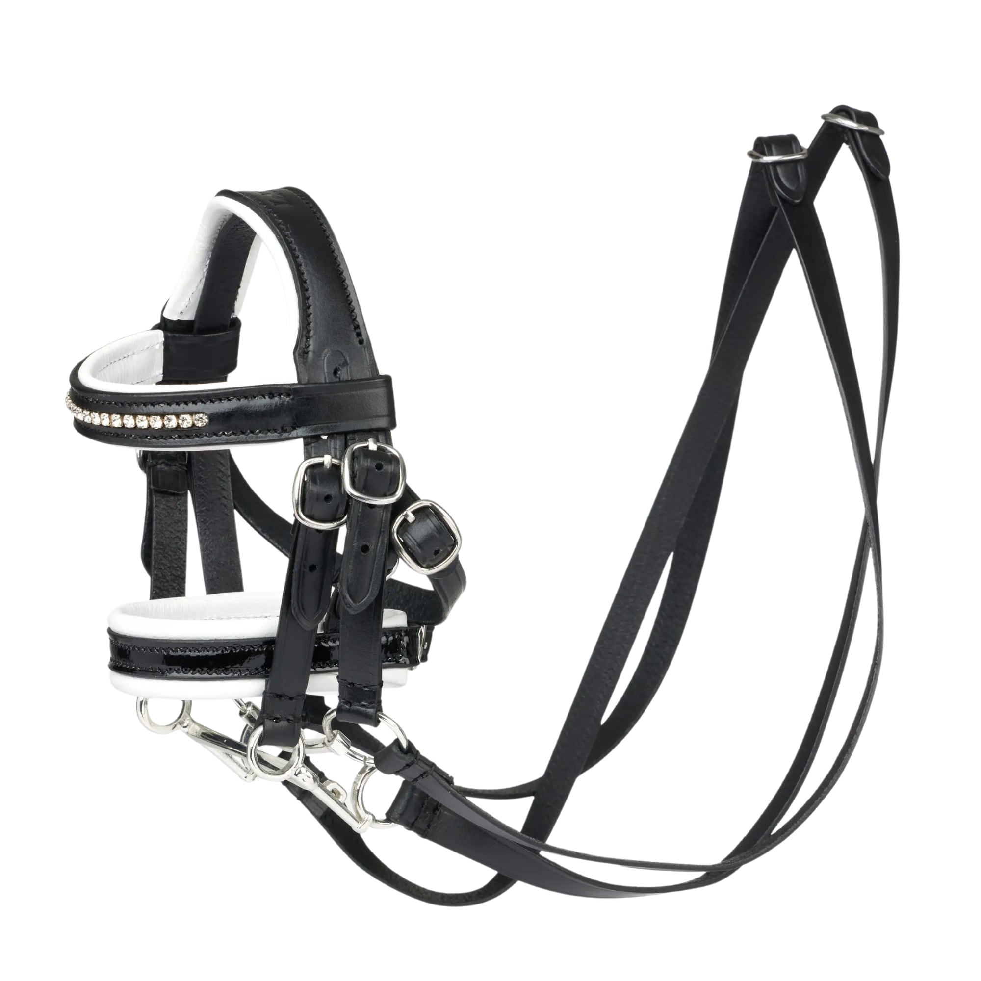 LeMieux Toy Pony Double Bridle - Black