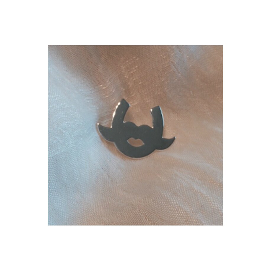 Mustache Brooch