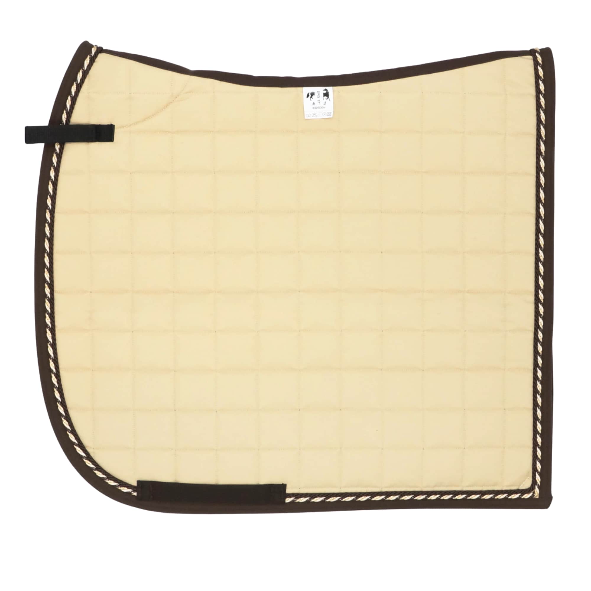 Dressage saddle pad - Sand/brown/gold