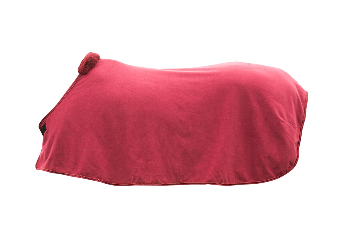 Fleece Rug - Burgundy