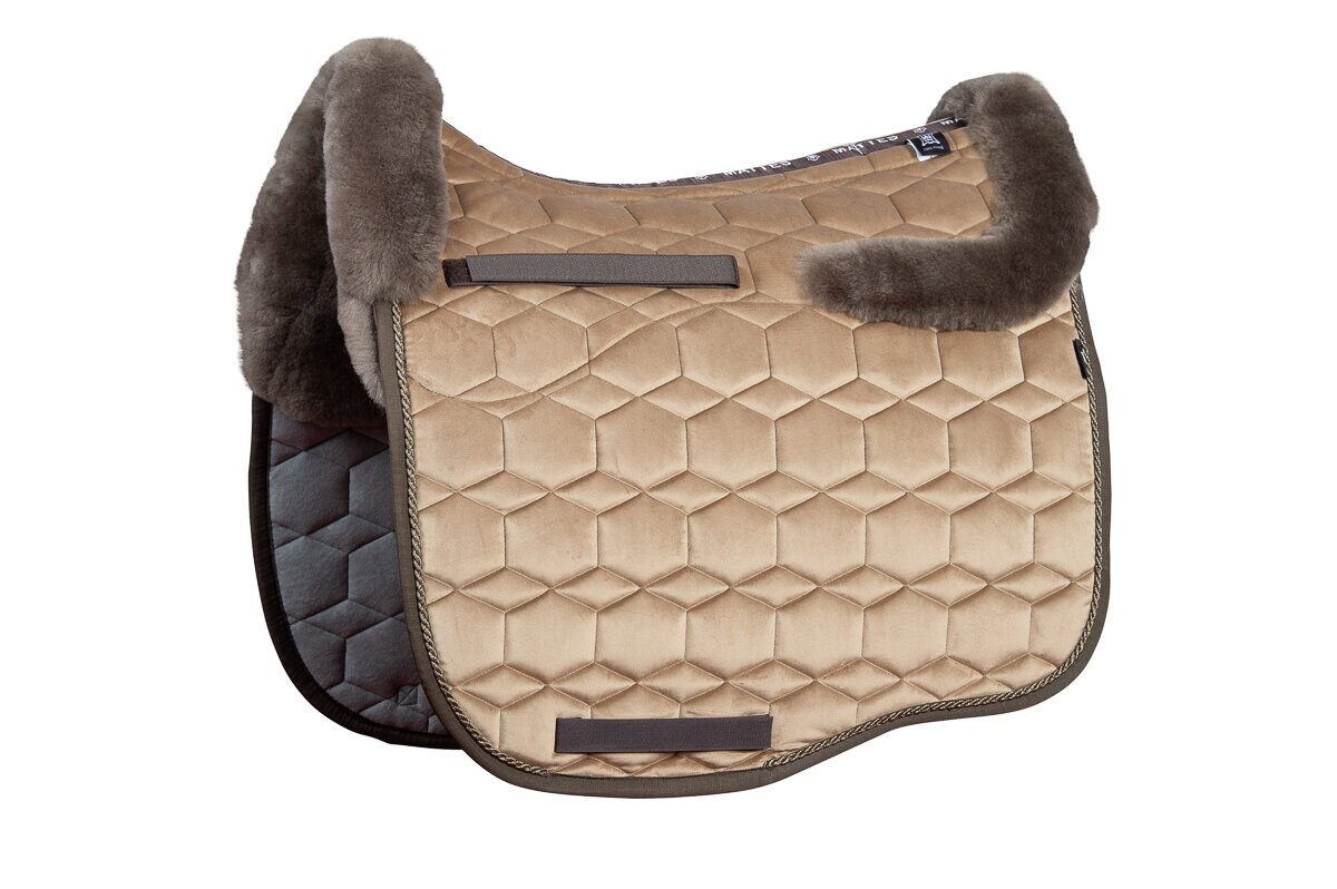 Sheepskin Eurofit Saddle Pad KH22 - Taupe