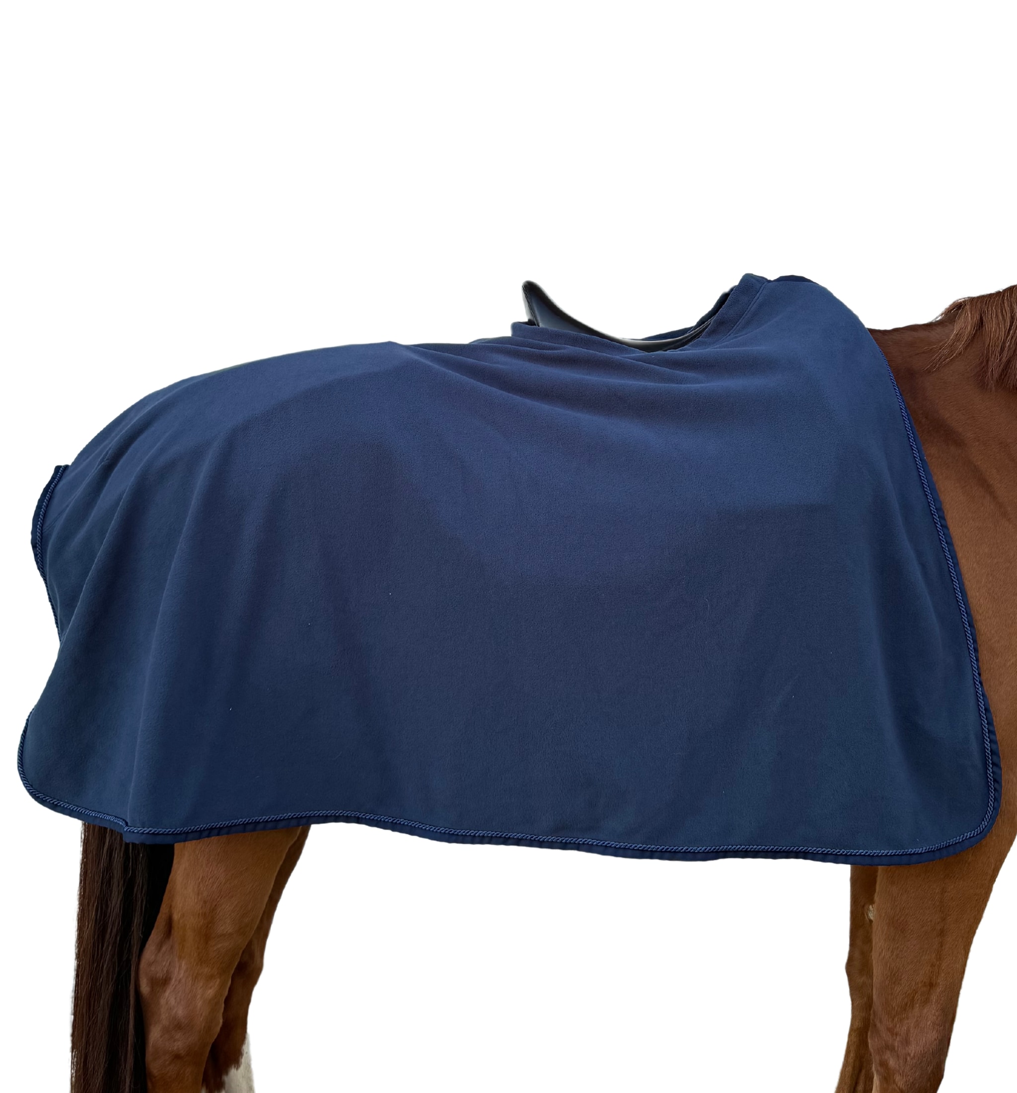 Mattes Riding Rug - Navy
