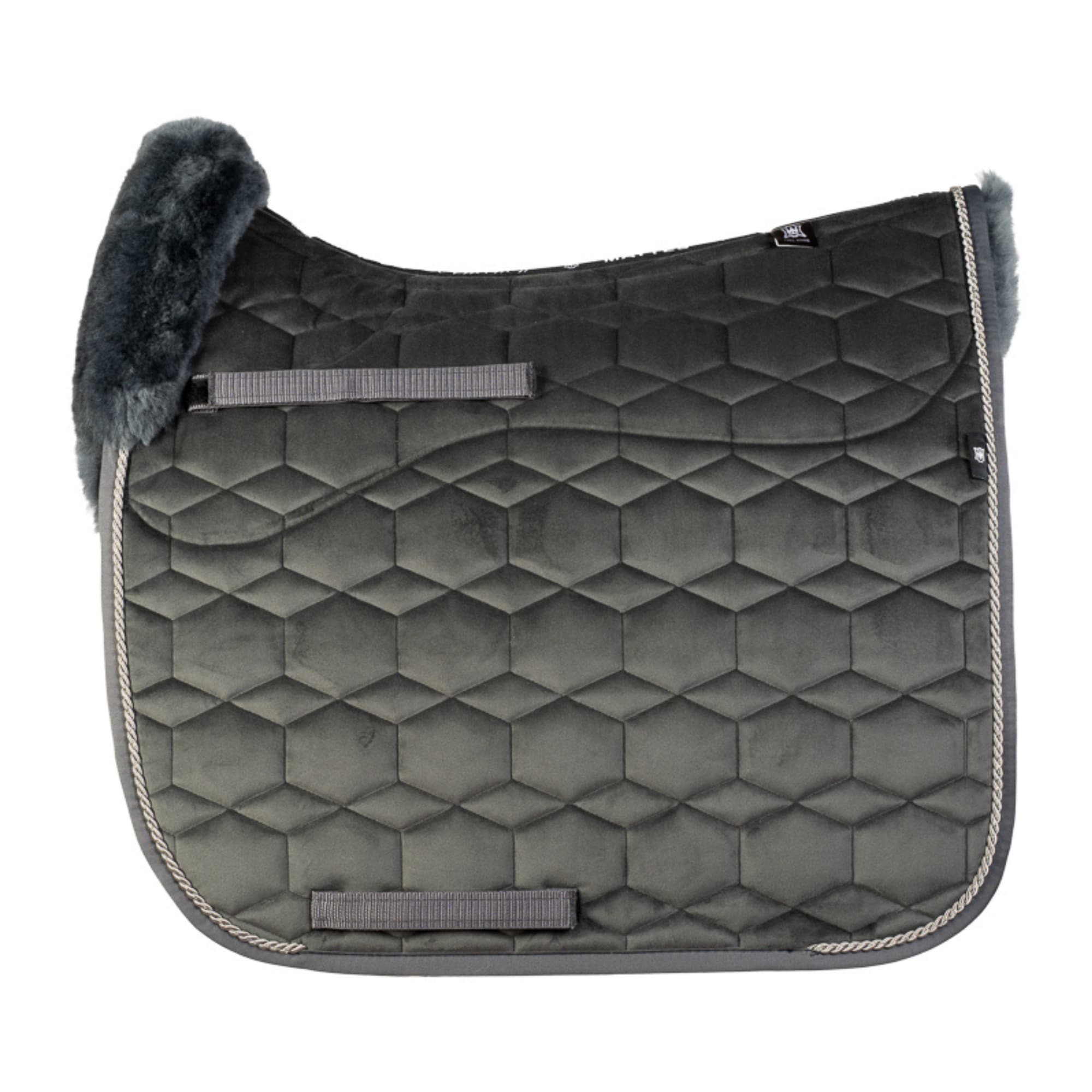 Sheepskin DR Saddle Pad Velvet - Graphite
