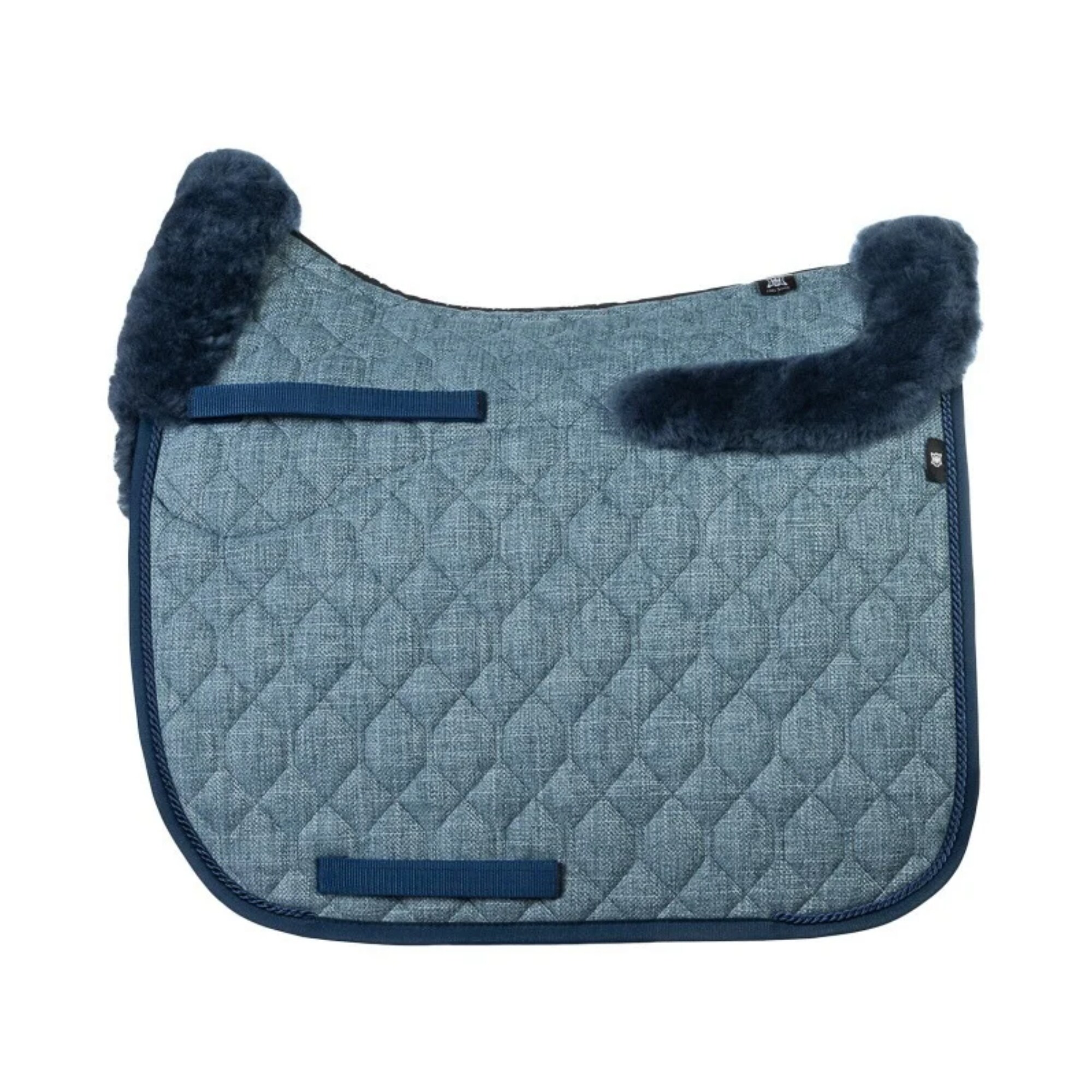 Fårskinnsschabrak Dressyr Gimora - Evening Blue/Blue