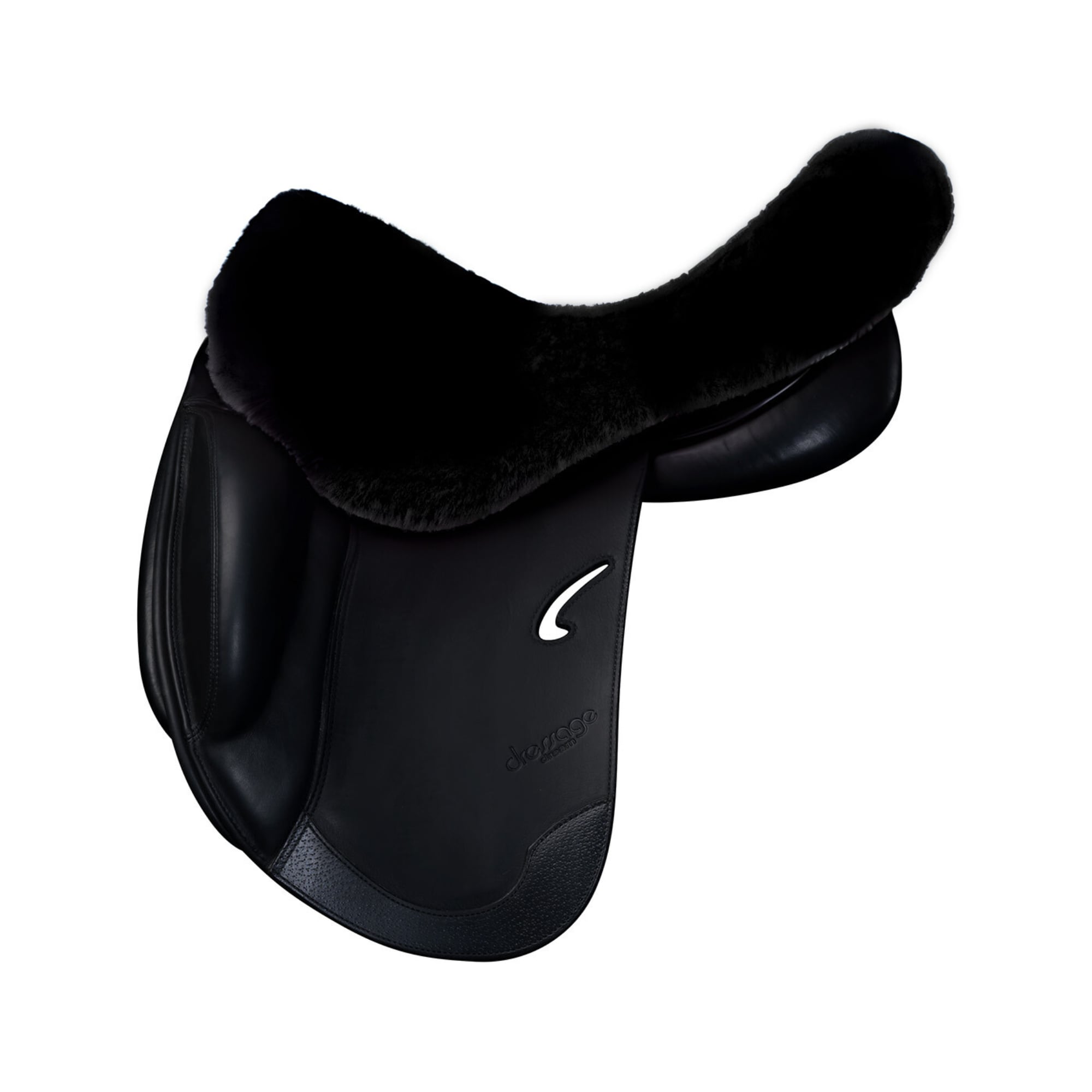 Sheepskin Seat Saver – Black