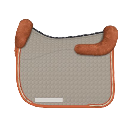 Sheepskin dressage saddle pad- Customise