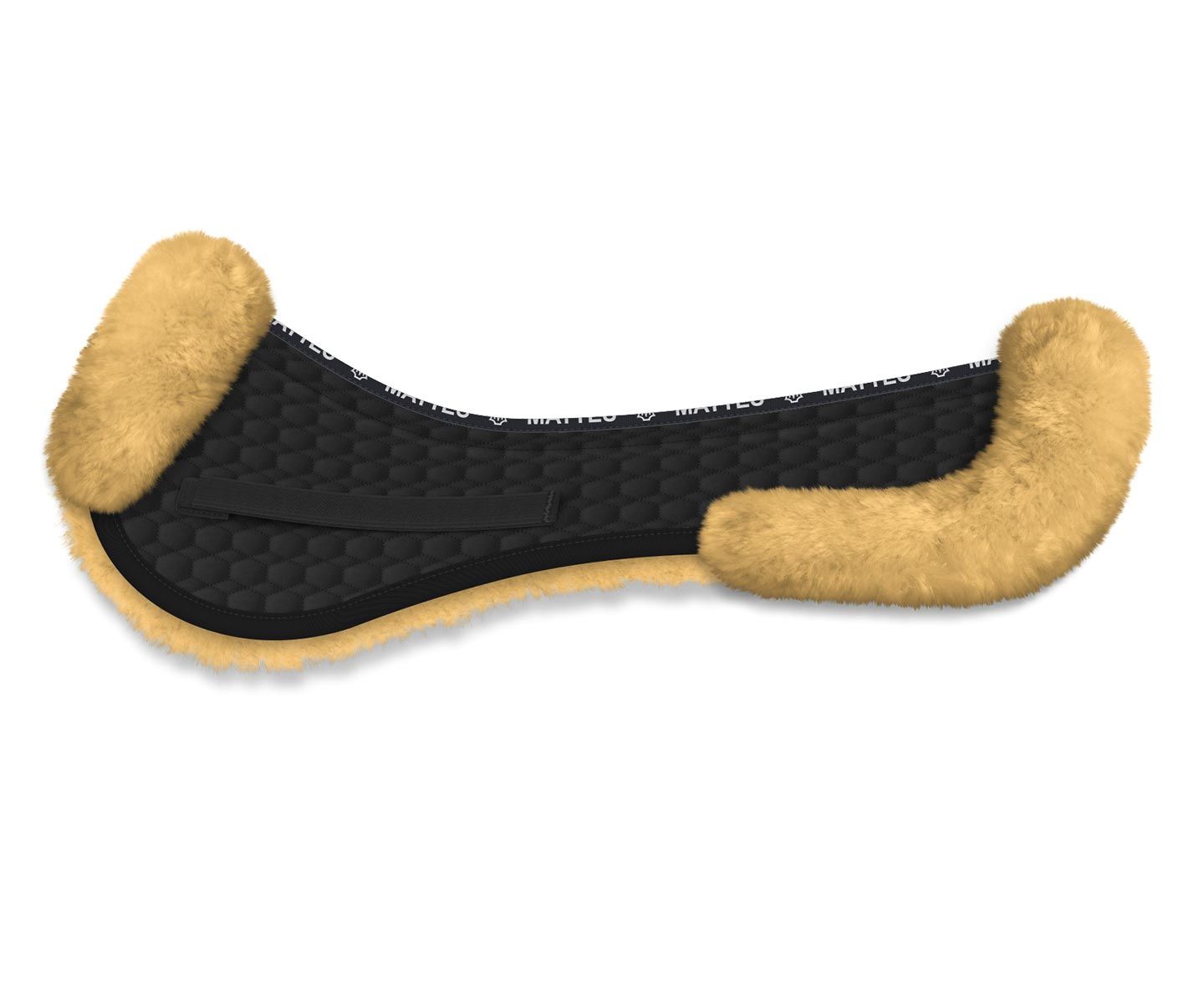 Half Pad Dressage EWWA - Black/Nature