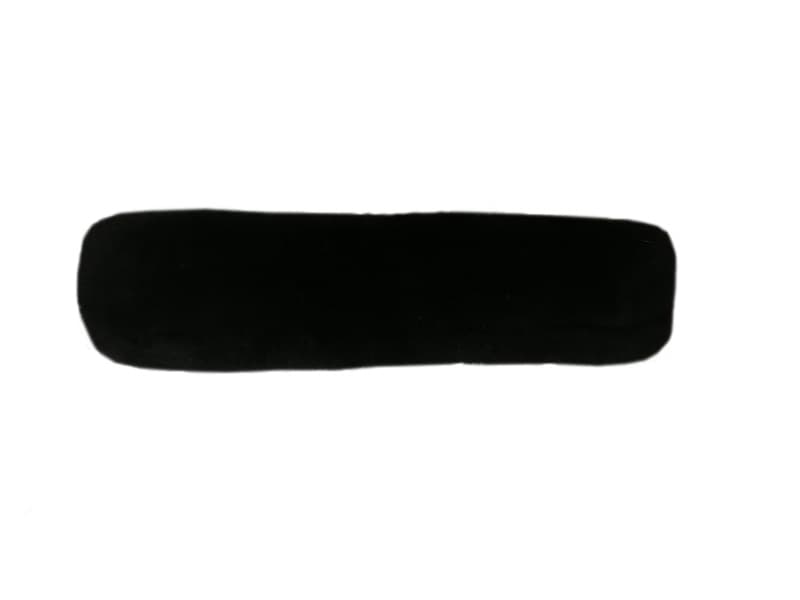 Neck/nose guard sheepskin - Black