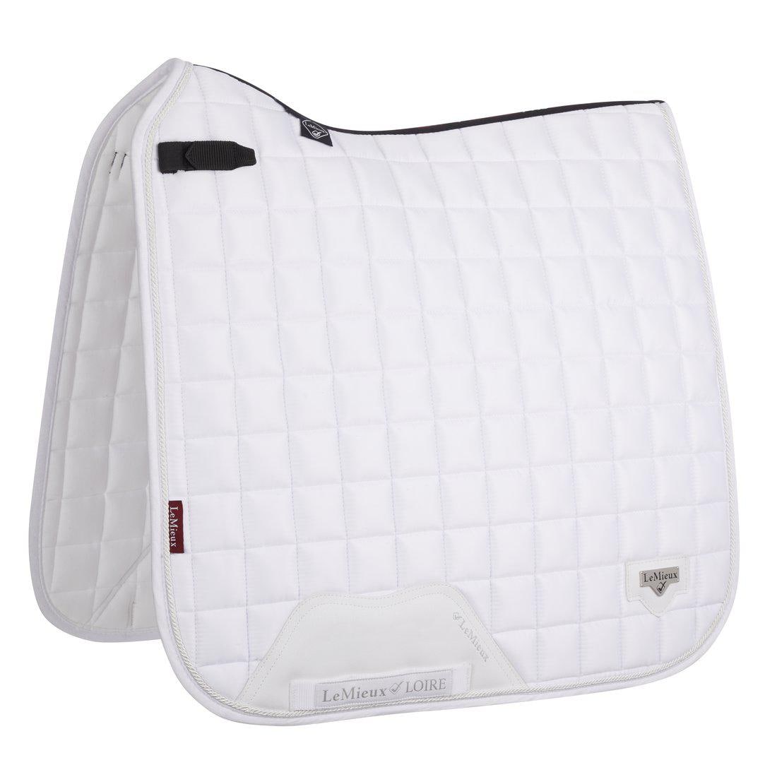 Loire Classic Dressage Saddle Pad - White