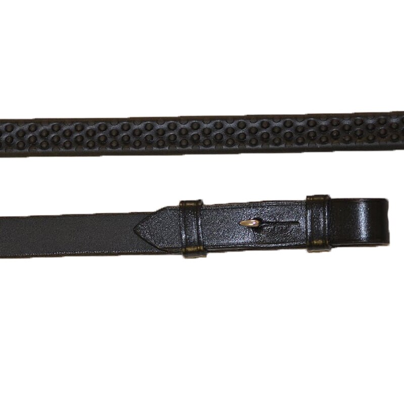 Rubber reins - Black