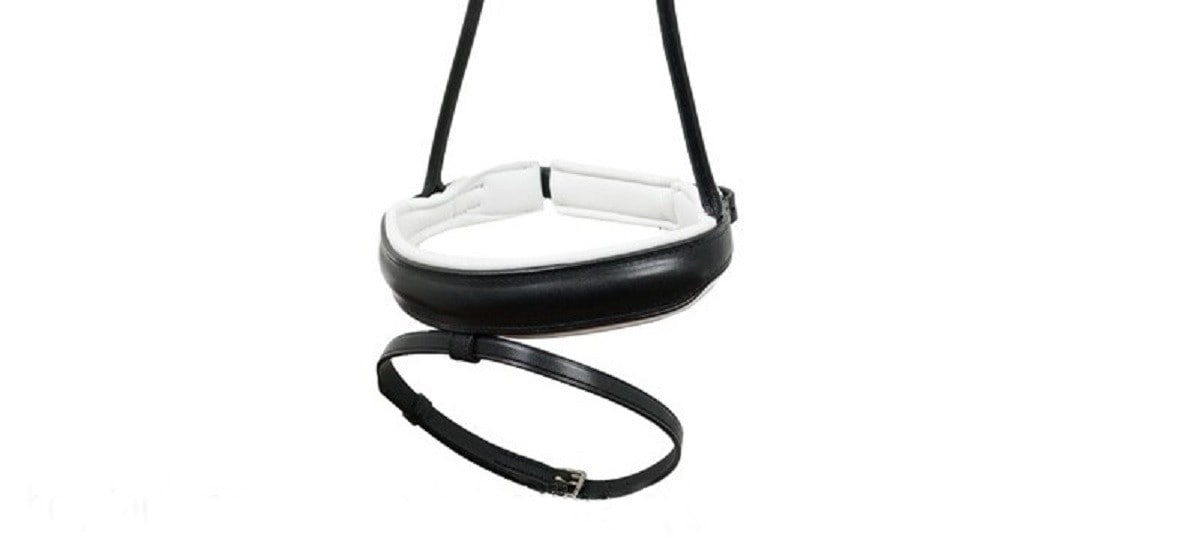 Ergonomic round-sewn noseband