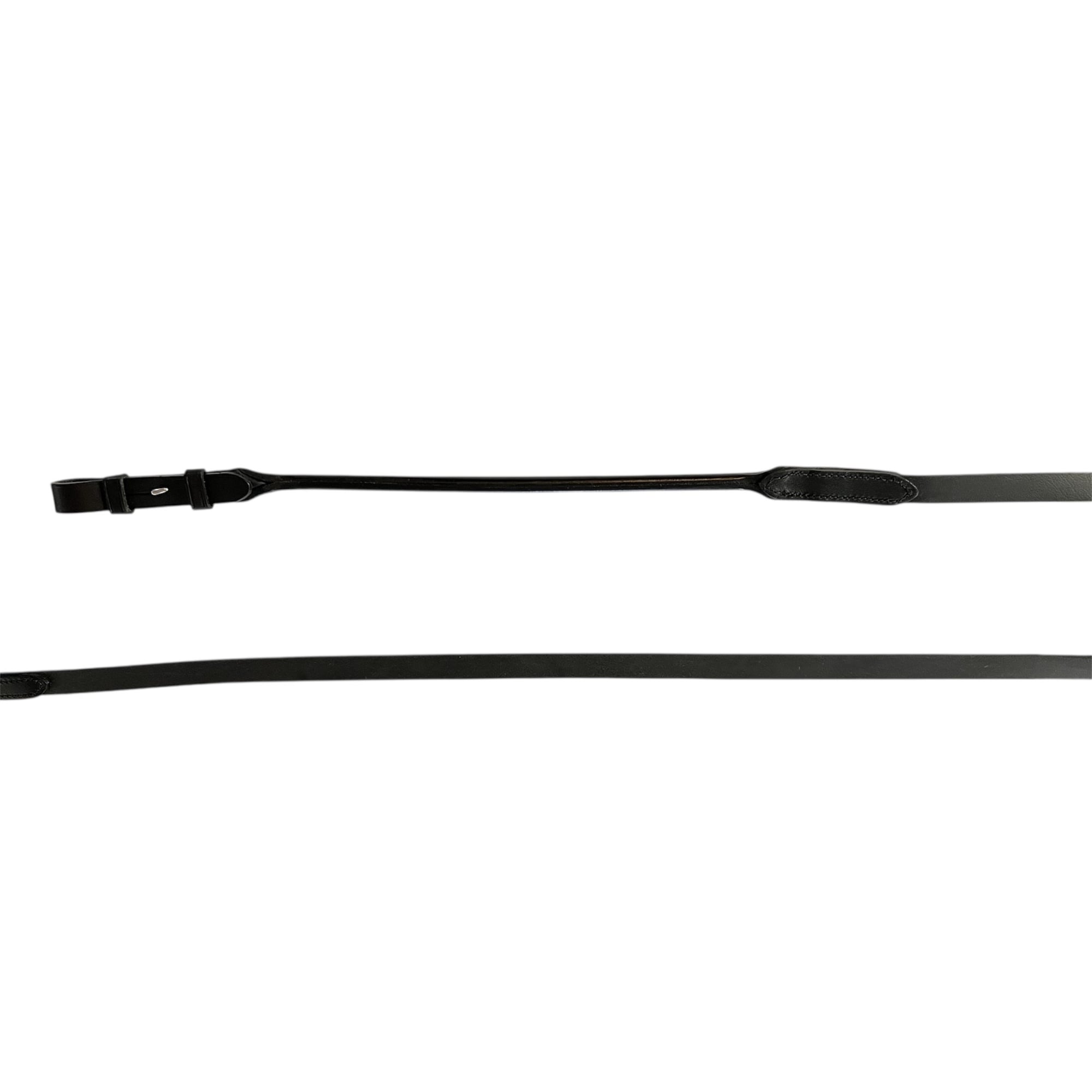 Leather Reins RS Touch 16 mm - Black