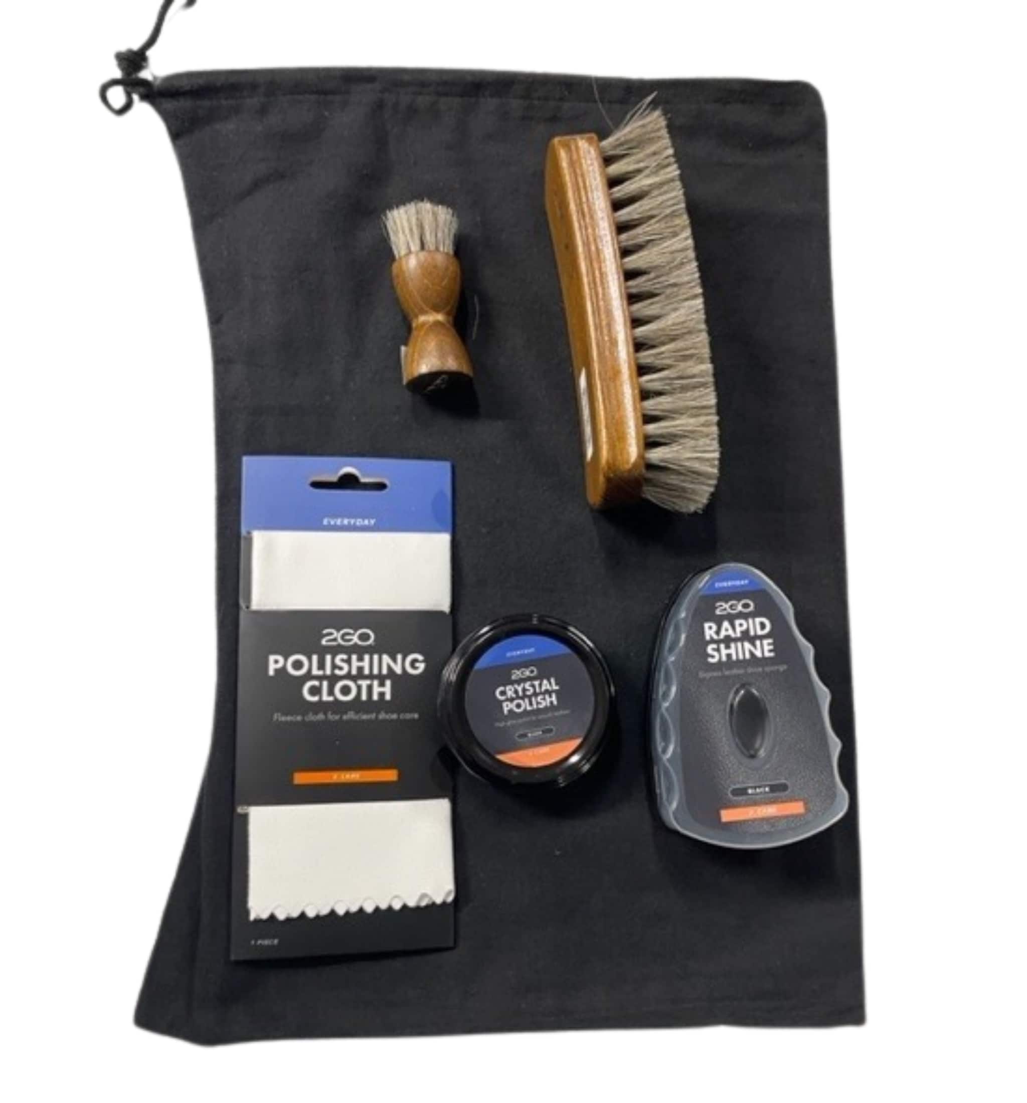 Cavallo Shoe Care Package - Blue