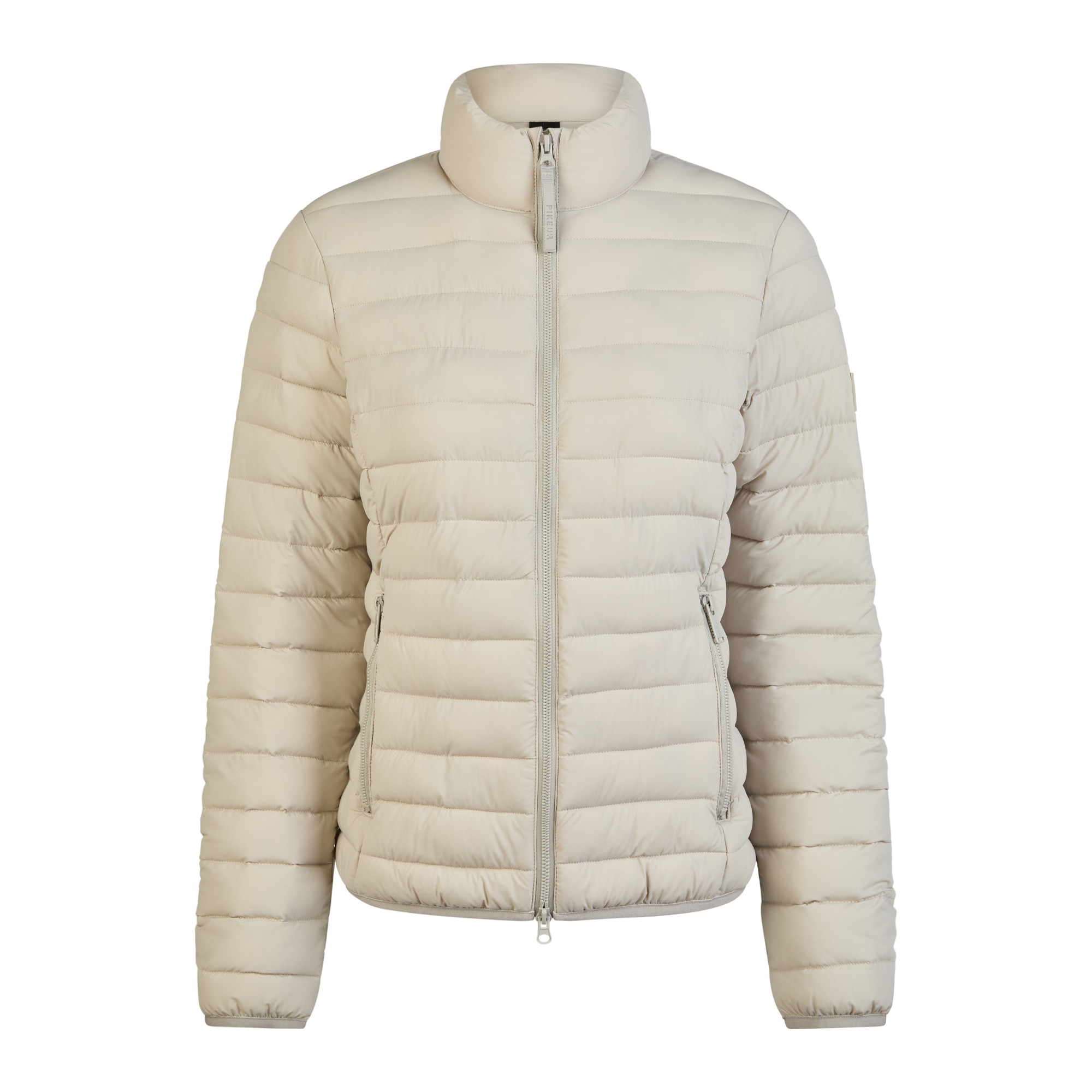 Pikeur Quilted Jacket - Pearl Gray - 38