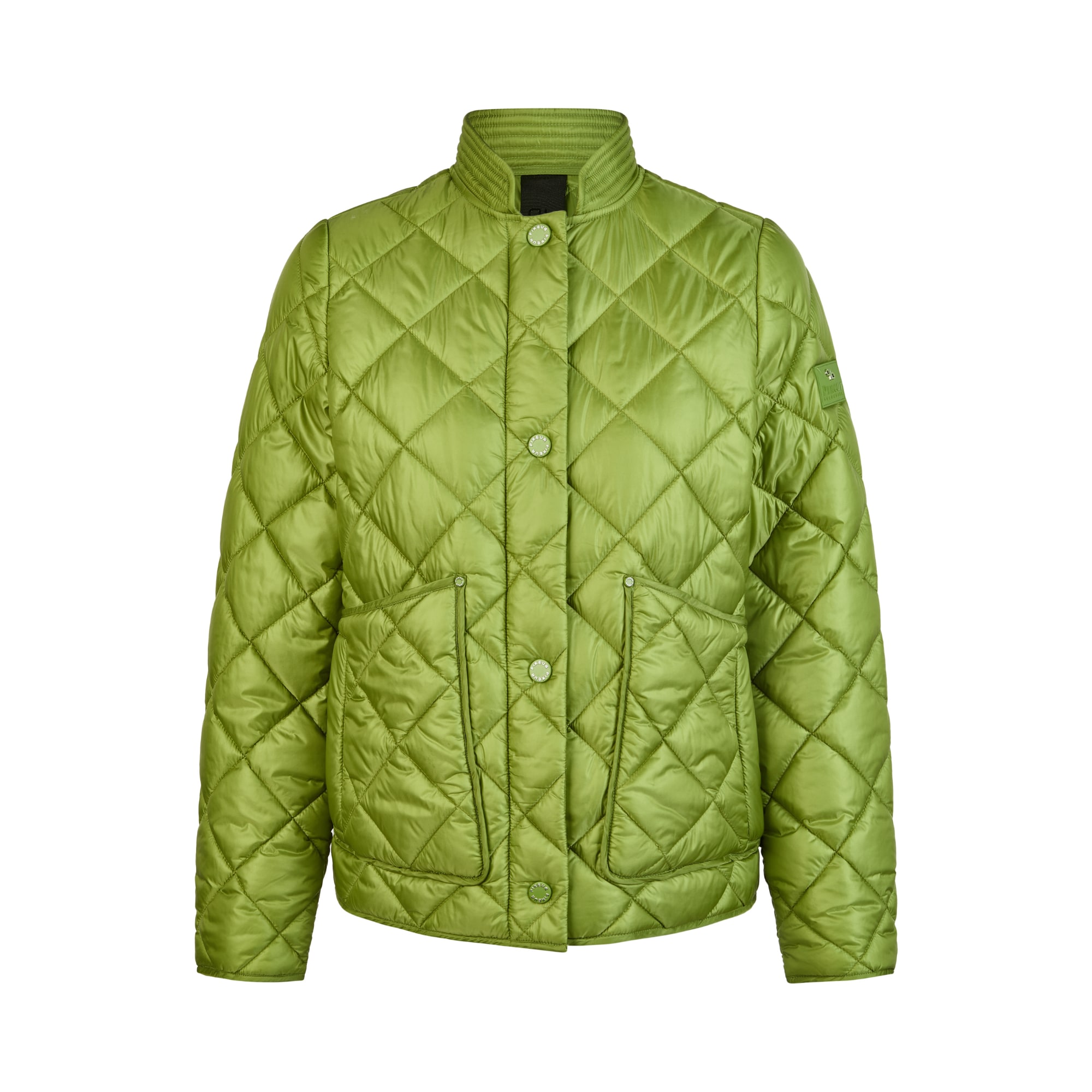 Pikeur Quilted Jacket - Leaf Green - 38