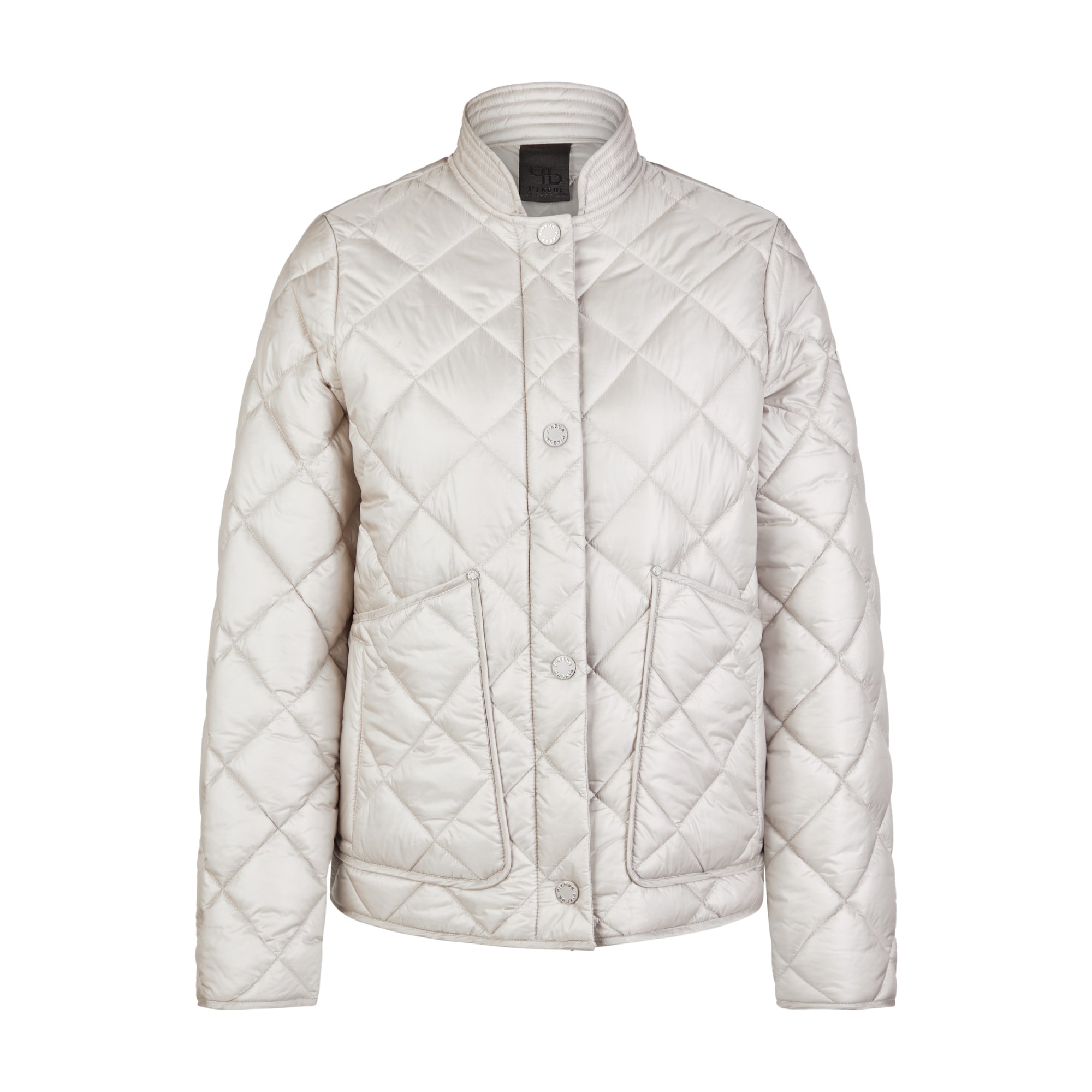 Pikeur Quilted Jacket - Pearl Gray - 38