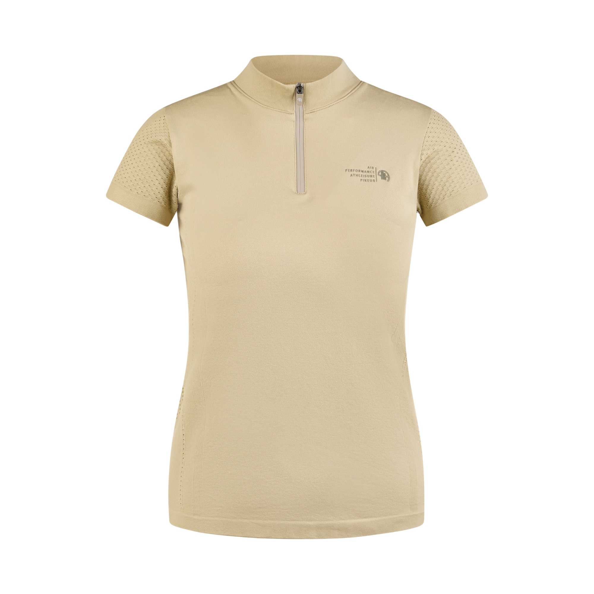 Pikeur Knit Zip Shirt - Frosted Sage - M