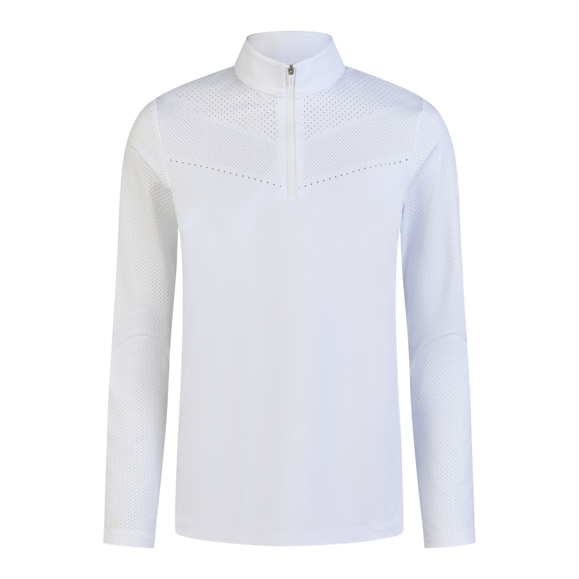 Pikeur Långärmad Ridtröja - Vit - 38