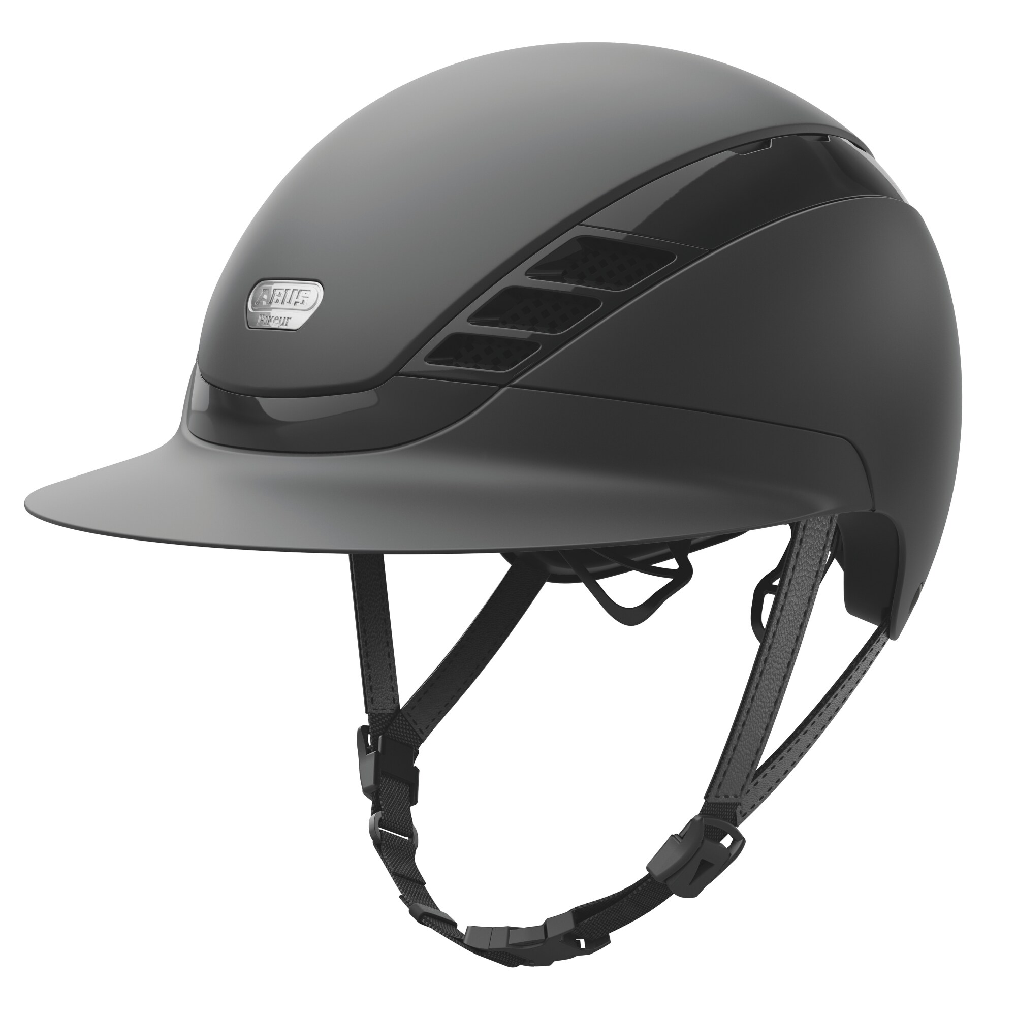 ABUS AirLuxe Pure Riding Helmet - Black