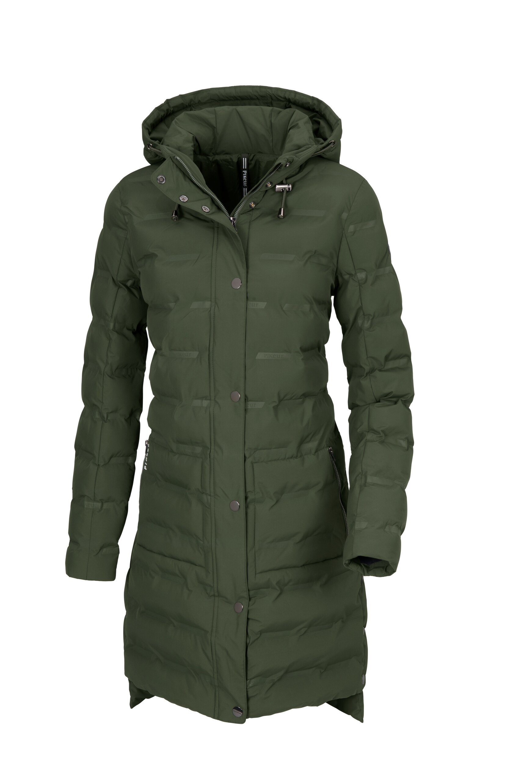 Amara Riding Coat - Ivy Green - DE34
