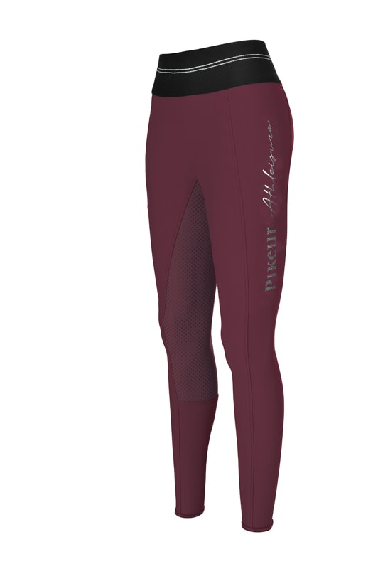 Ridtights Gia Grip Athleisure - Bordeaux