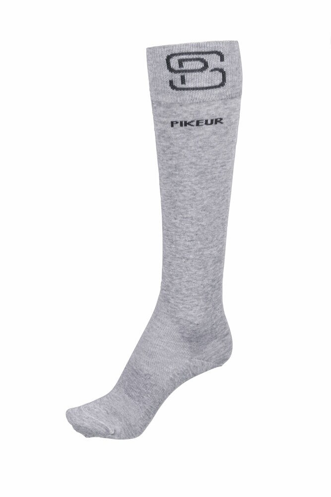 Pikeur Knästrumpa Mesh - Light Grey Mel