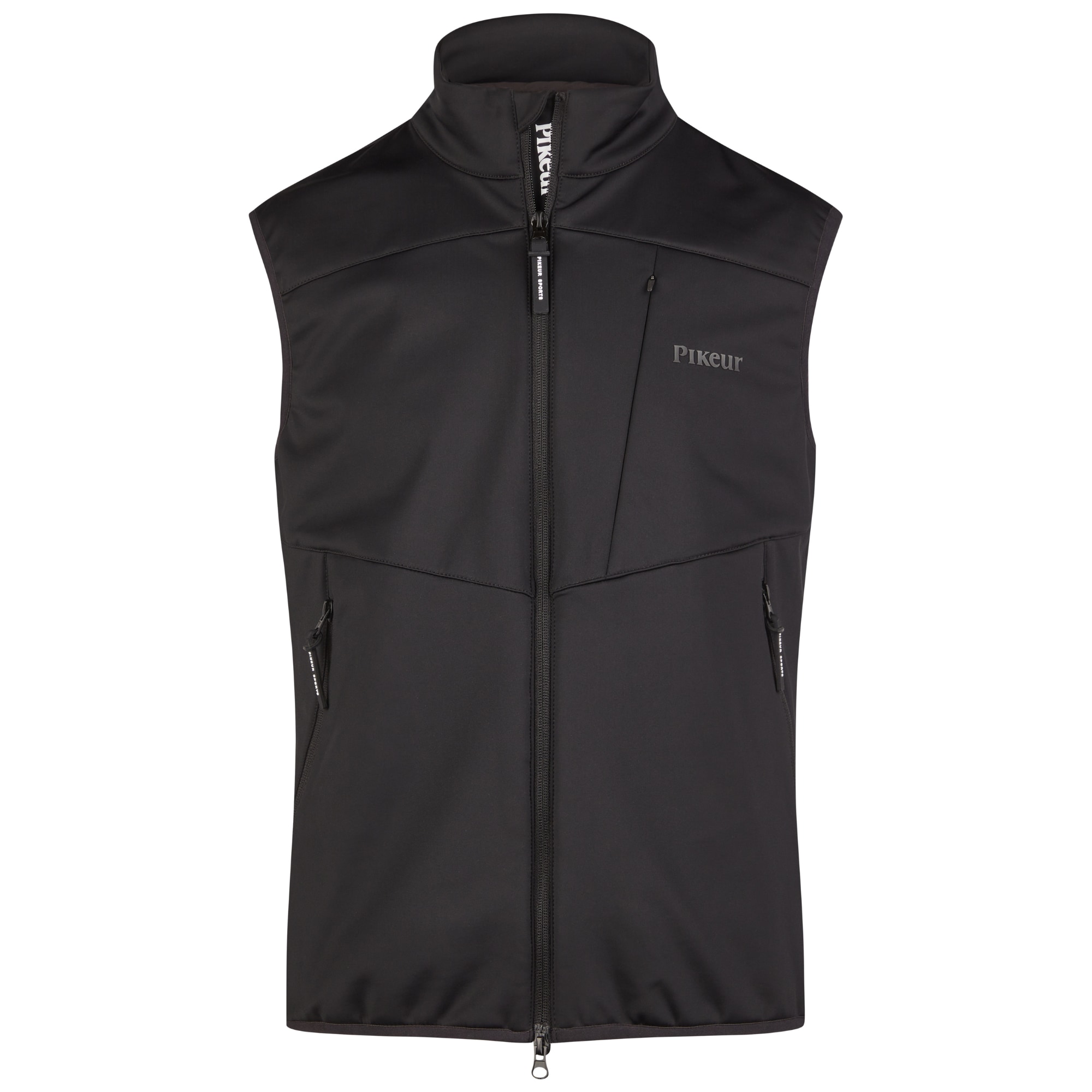Pikeur Softshell Vest Herr - Svart