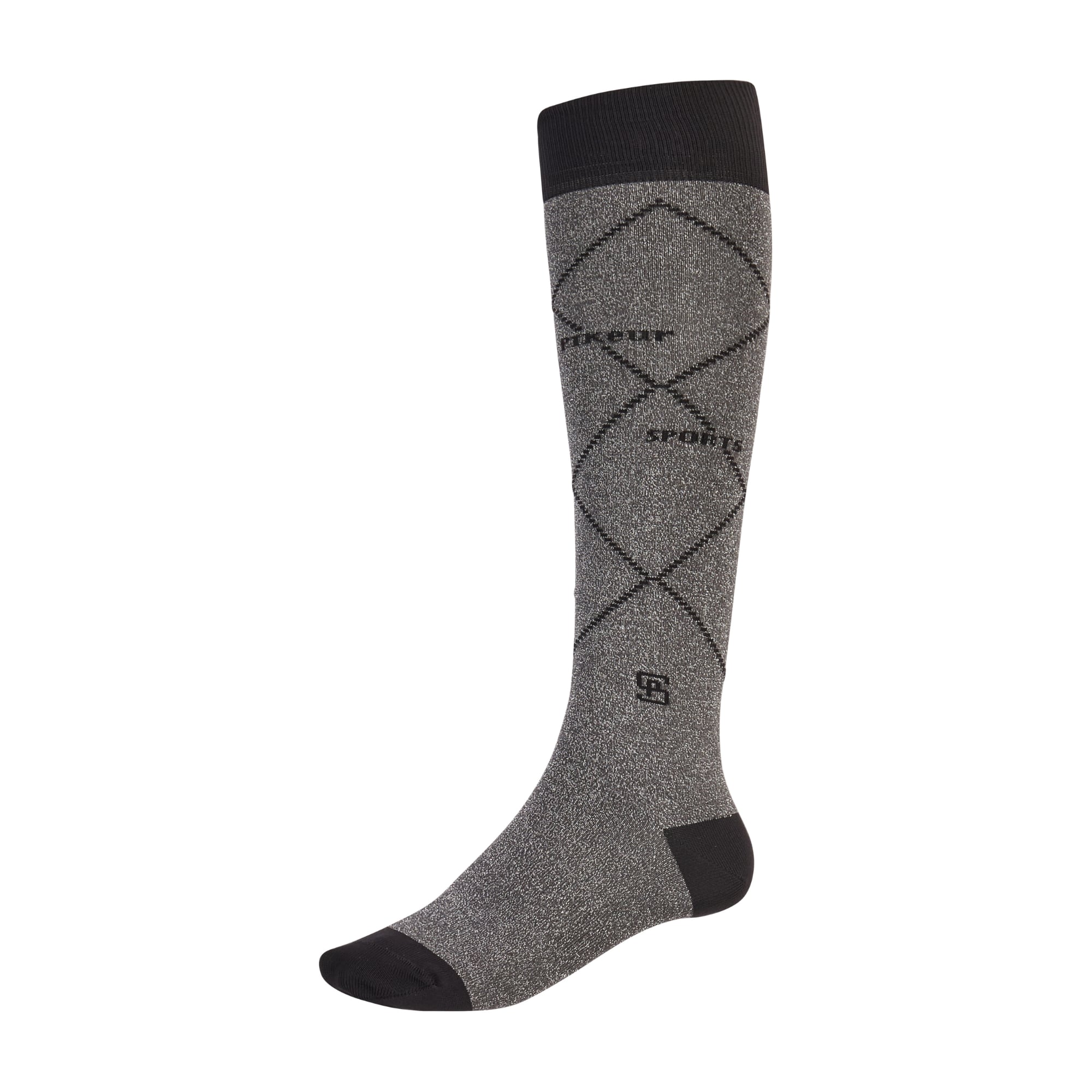 Pikeur Socks Glitter - Silver - 38-40