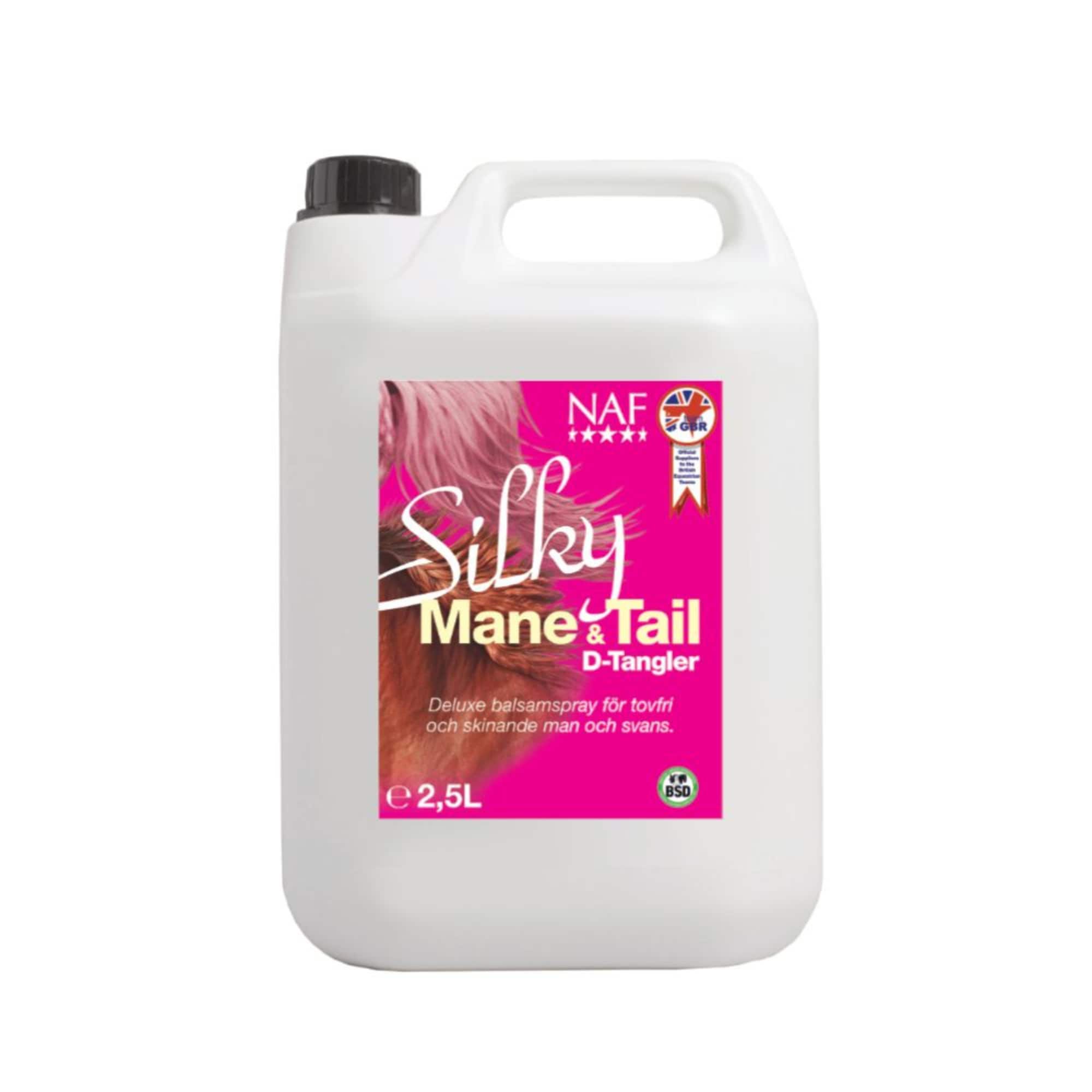 NAF Silky Mane & Tail D-tangler Refill - Man och Svansspray till häst