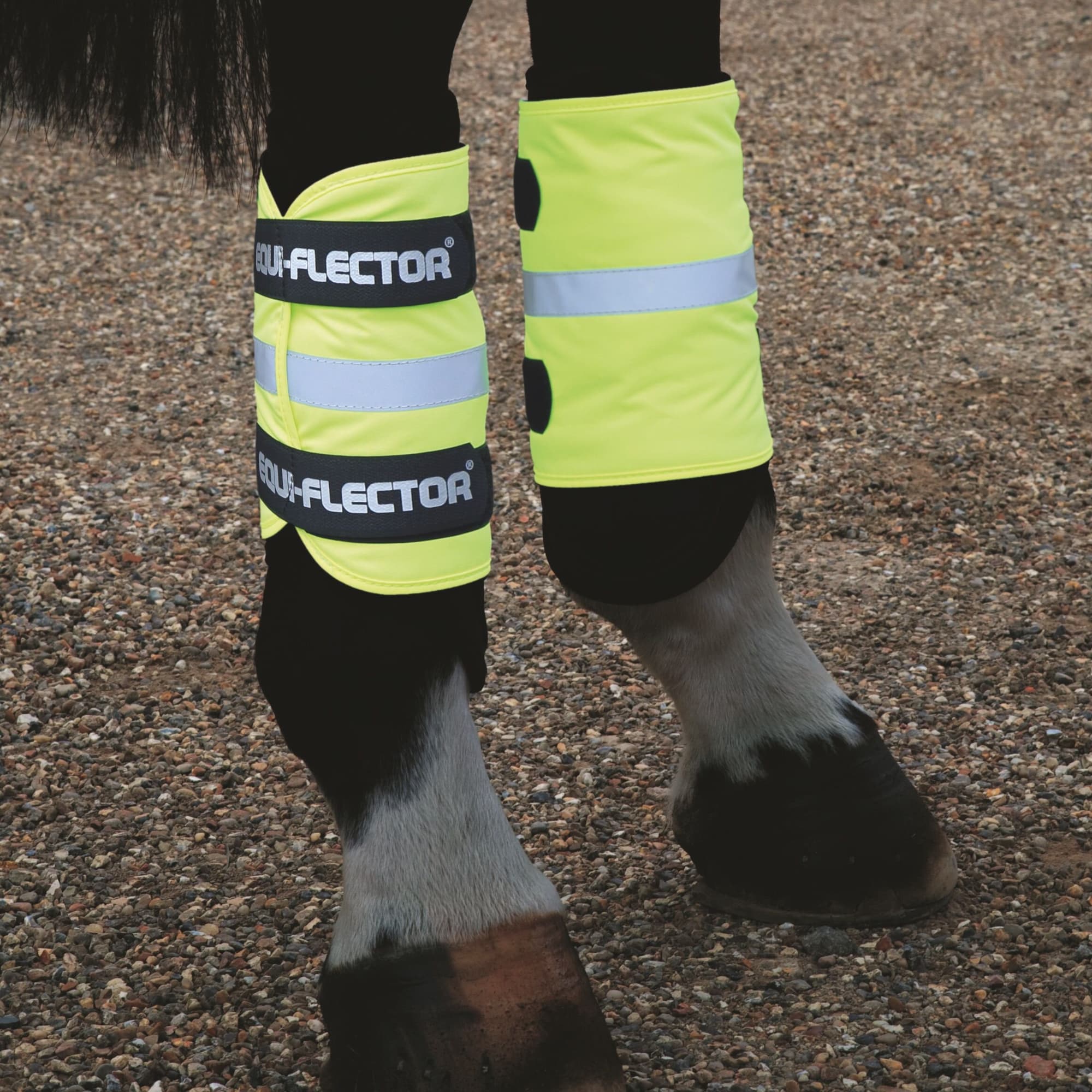 Reflective leg wraps - Yellow