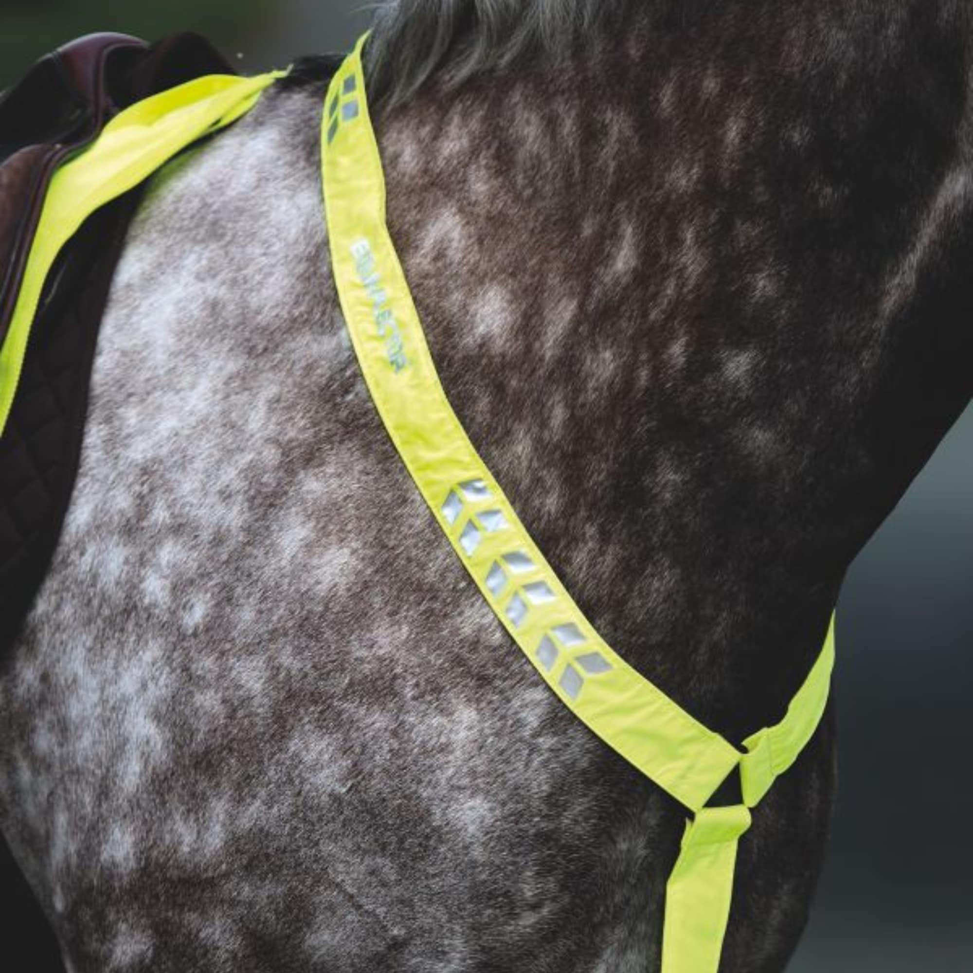 Reflective breastplate - Yellow