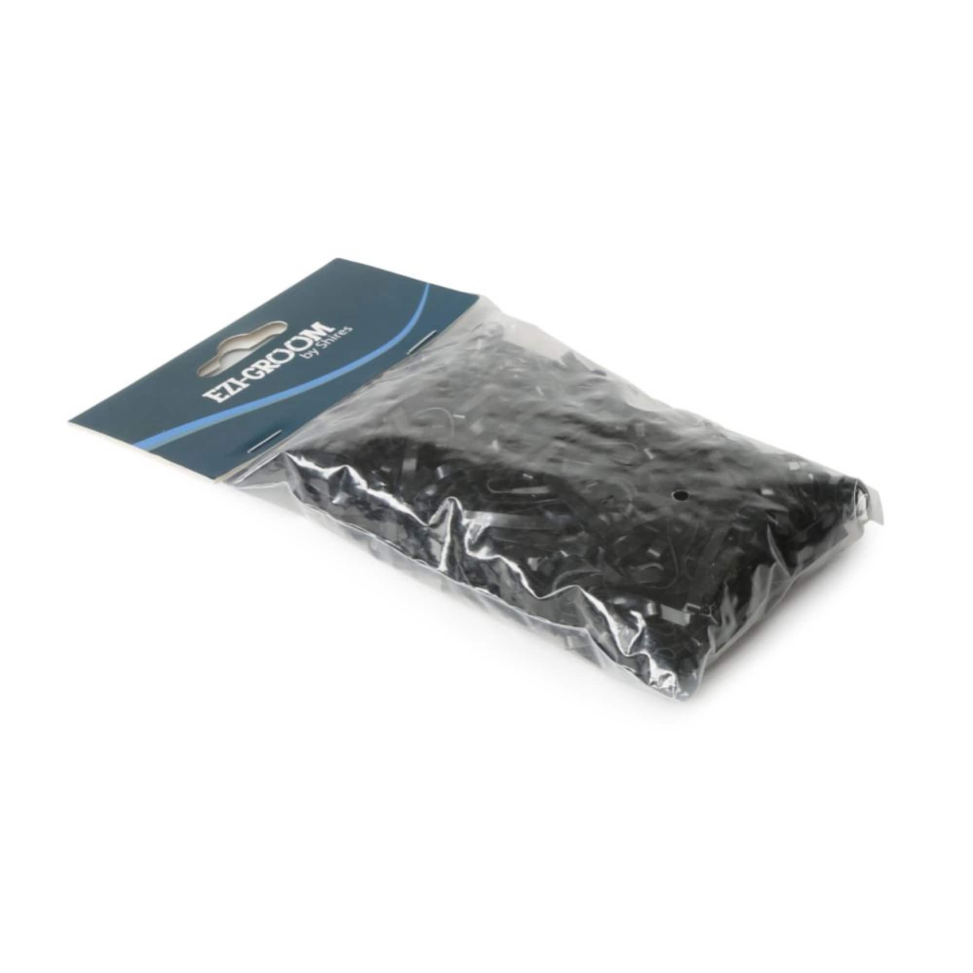 Silicone Plaiting Bands - Black
