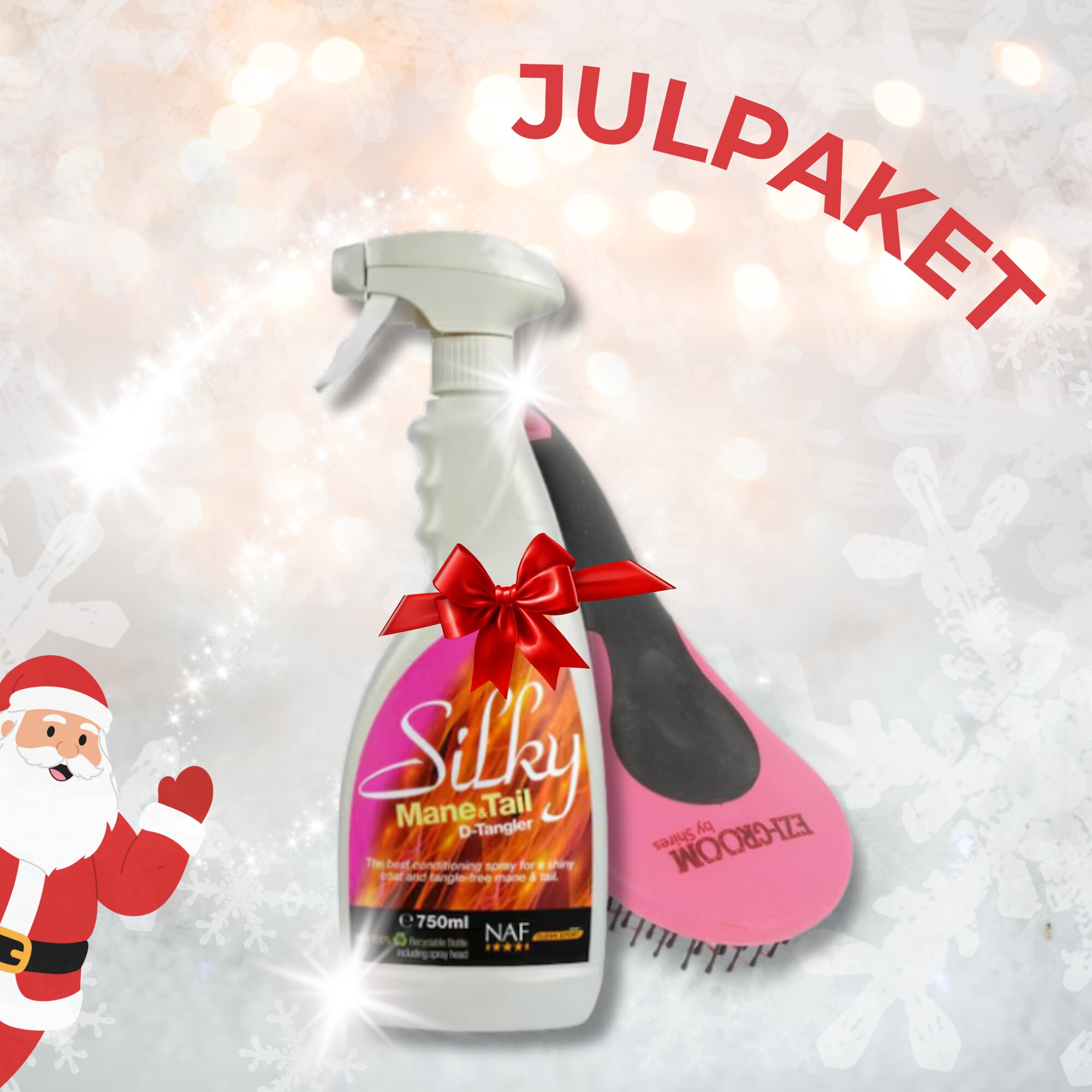 NAF Silky + Shires Man & Svans borste