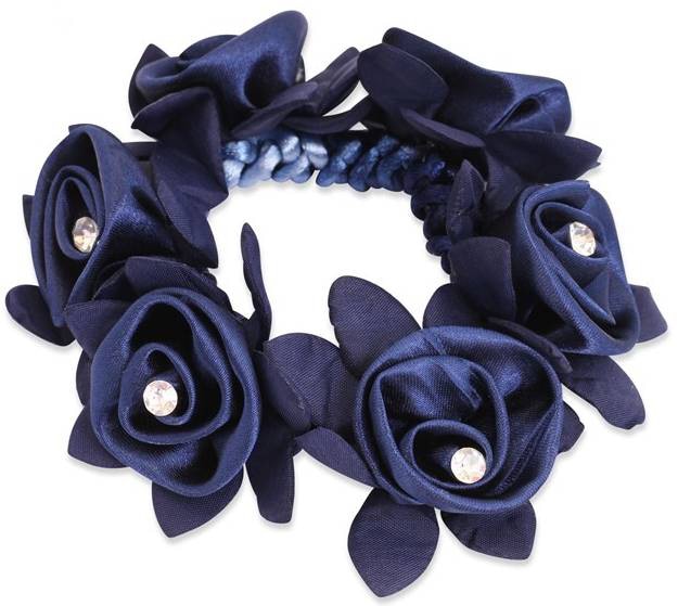 Diamond Rose Scrunchie - Marin