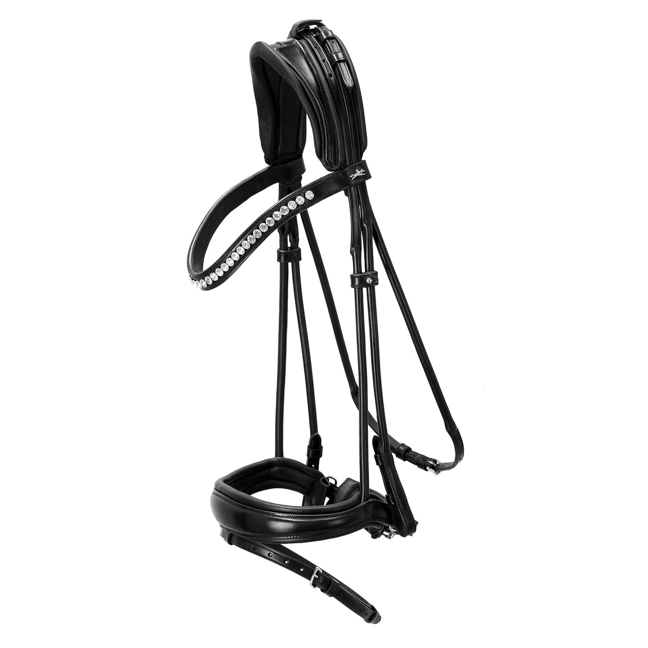 Round sewn bridle Westminster - Black