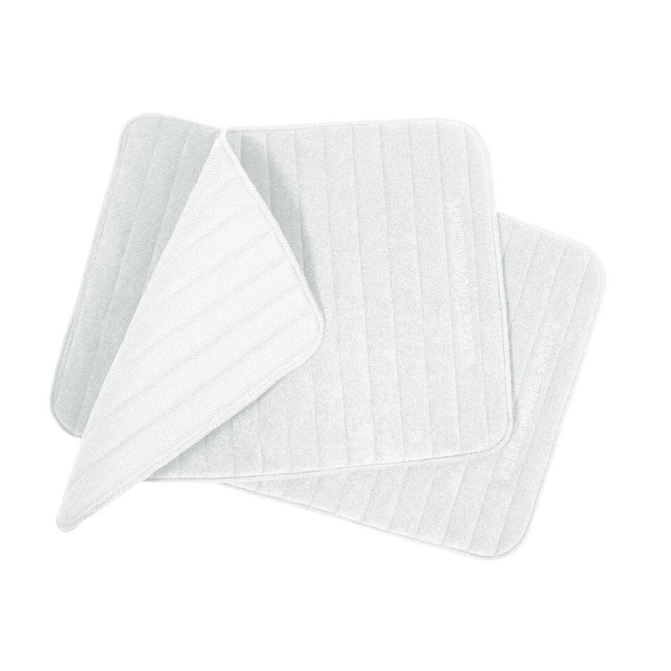 Quick Dry Pads Small - White