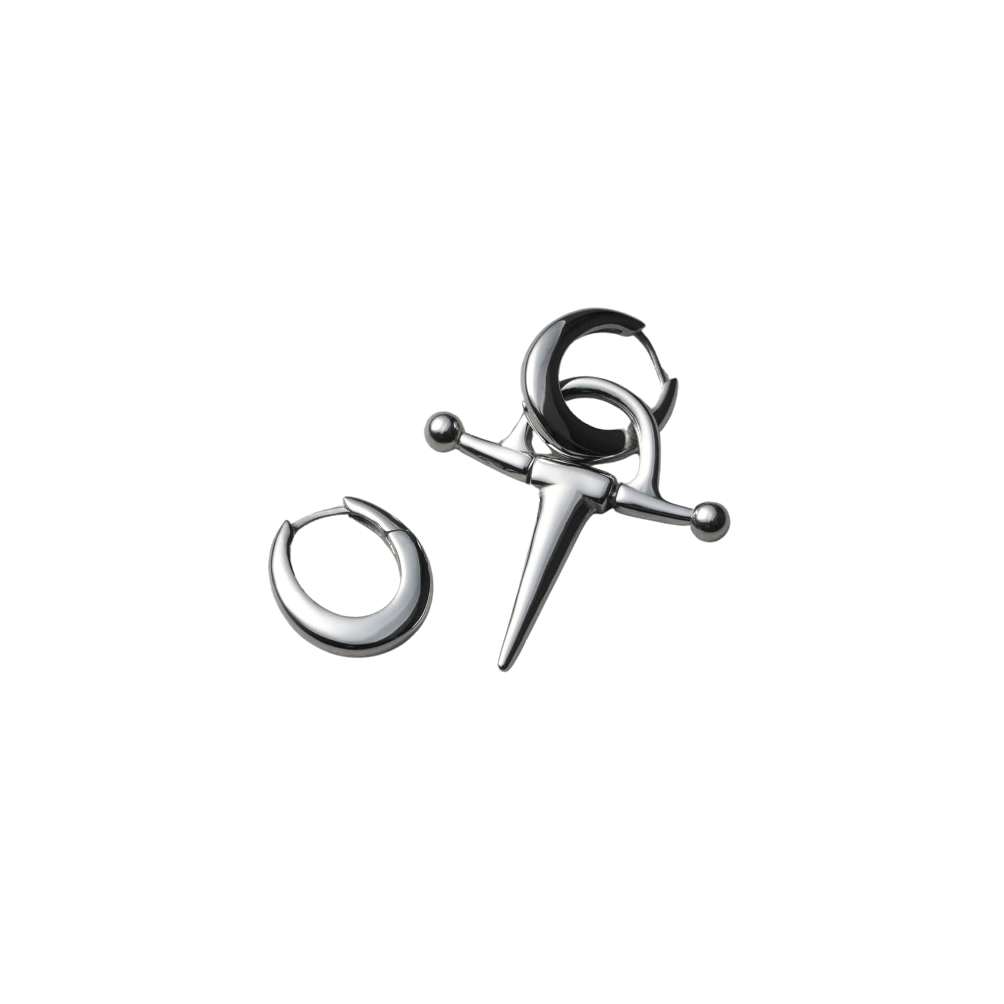 The Bit Earring - Silver