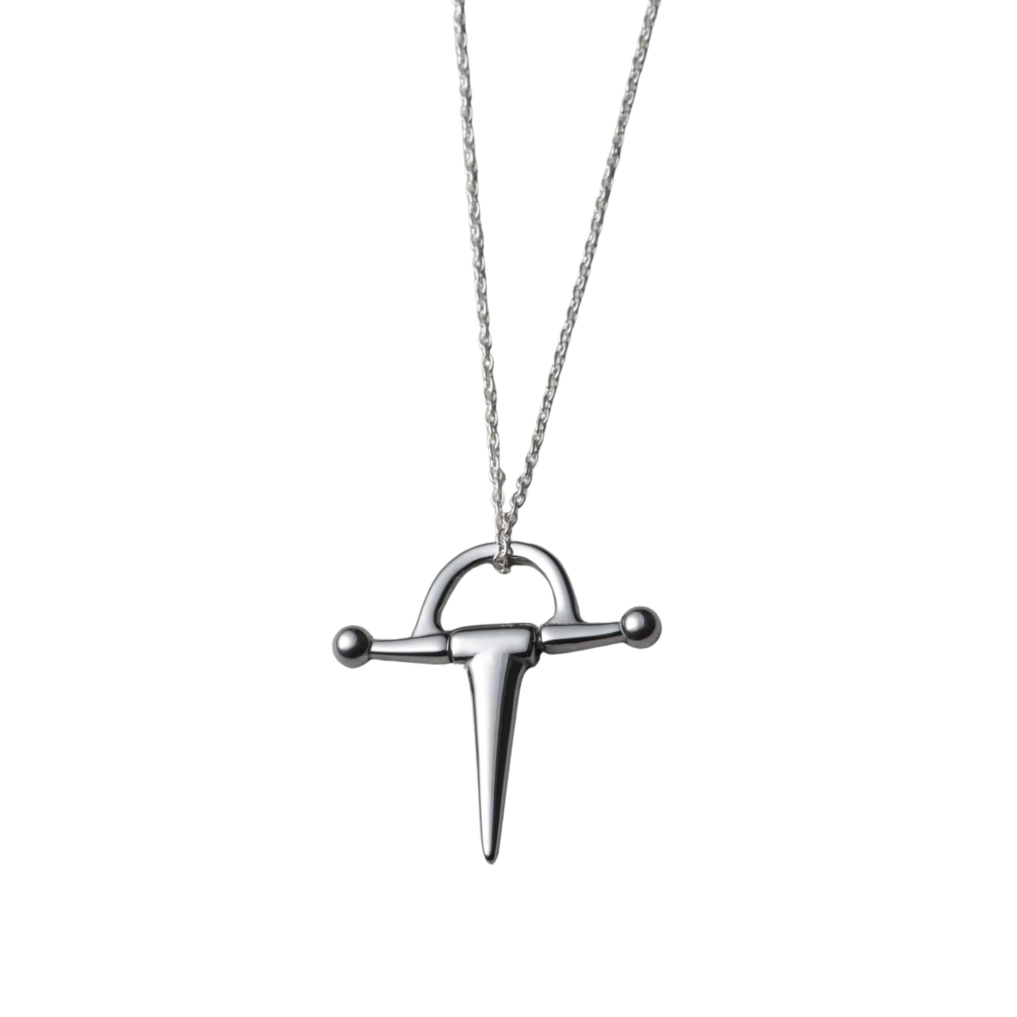 The Bit Necklace - Silver