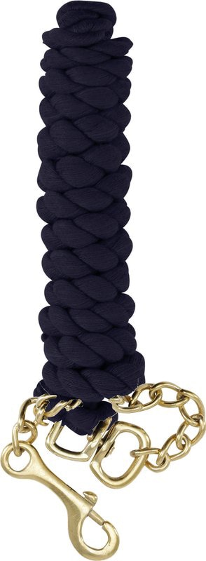 Lead rope with chain - Navy