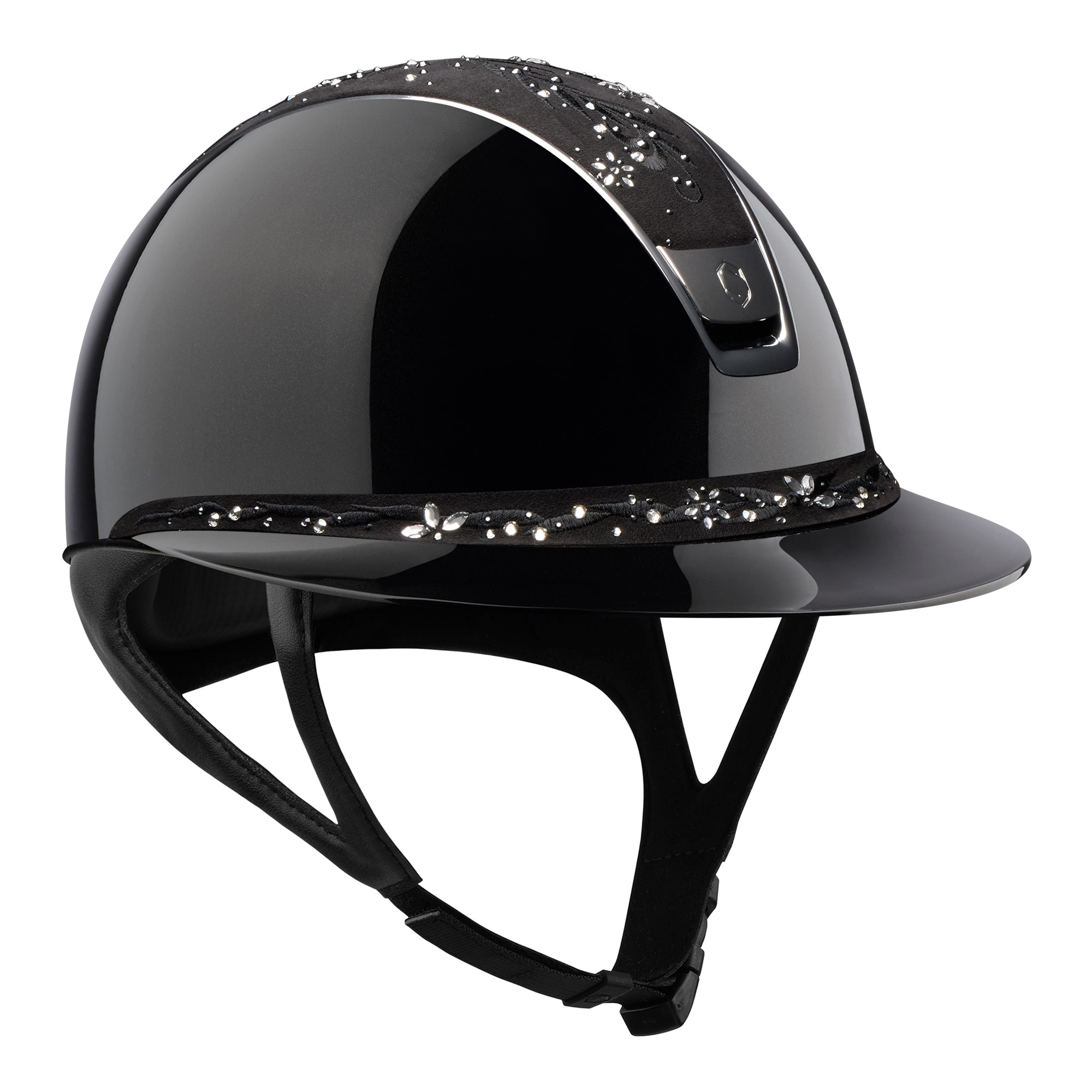 Samshield Miss Shield 2.0 Glossy Flower Swarovski Jewelry - Black