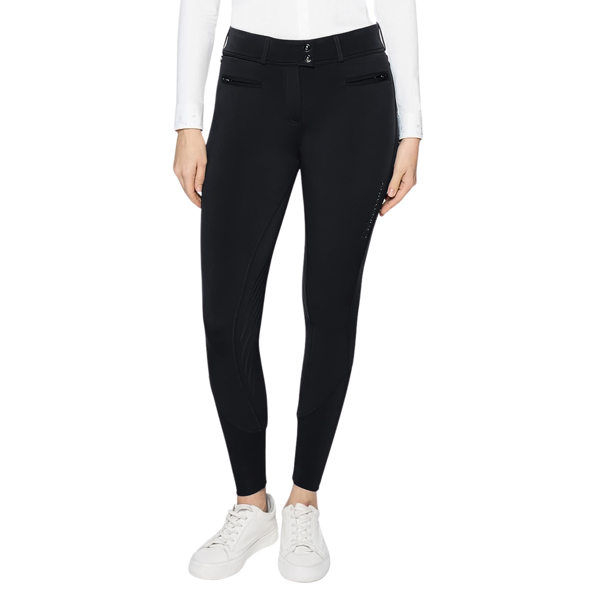 Vinterridbyxa Clara Full Grip - Svart