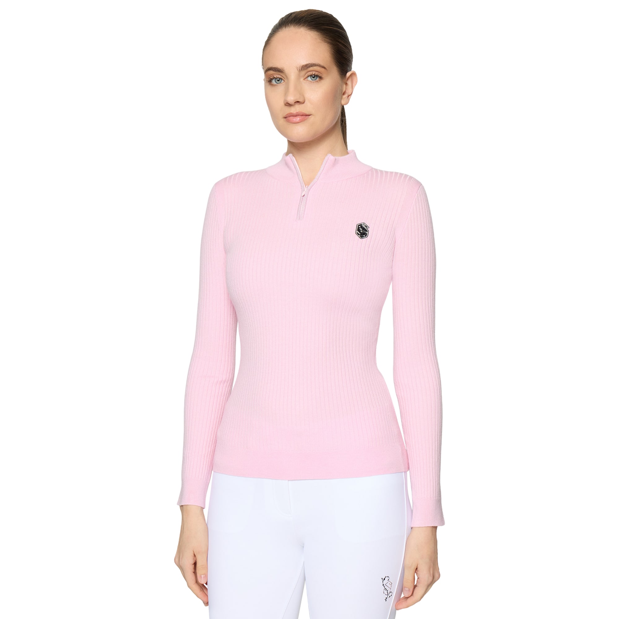 Ribbad Tröja Lidia - Cosmic Pink