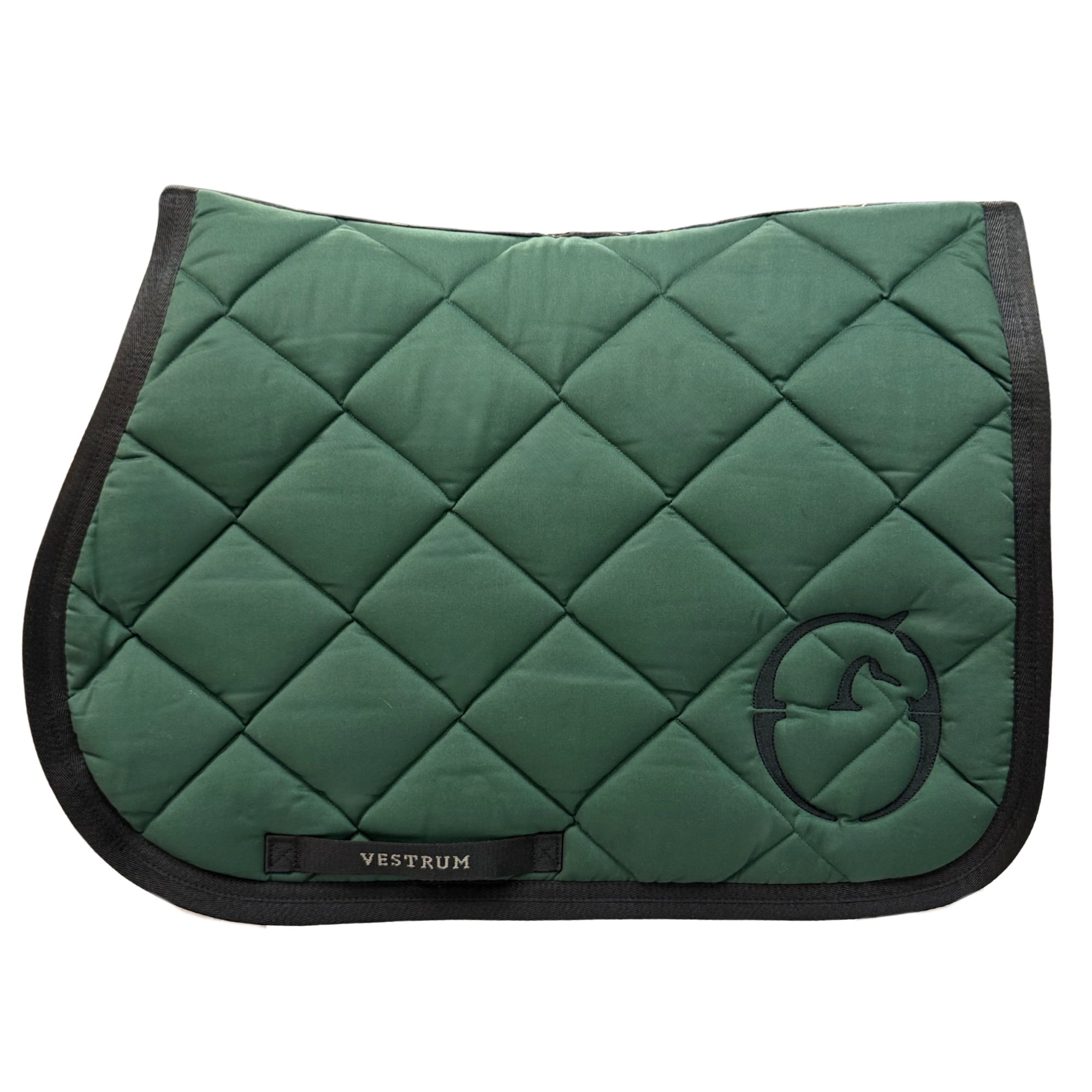 Bonn Jumping Saddle Pad - Green/Black