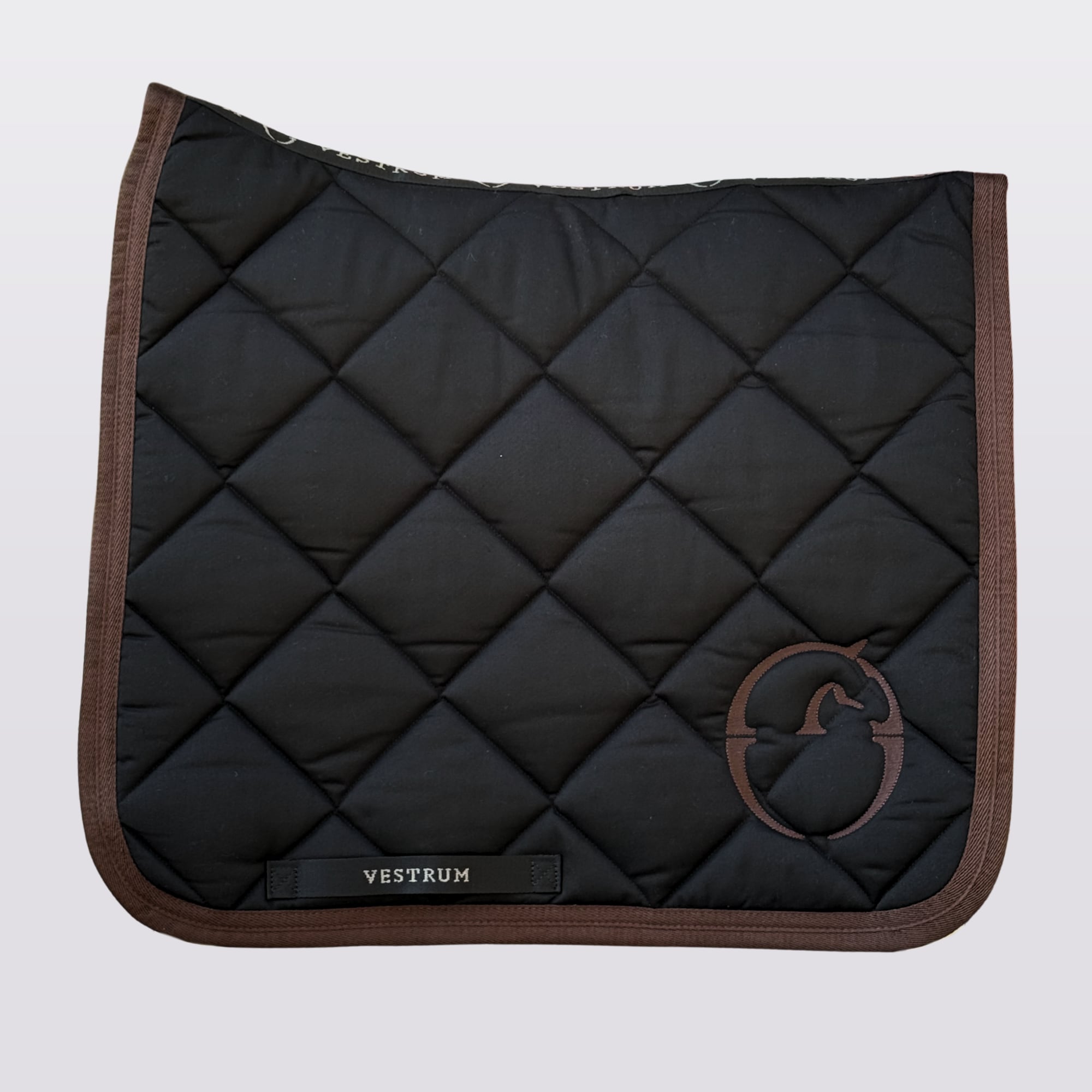 Dressage Saddle Pad Chicago -Nero/Moro