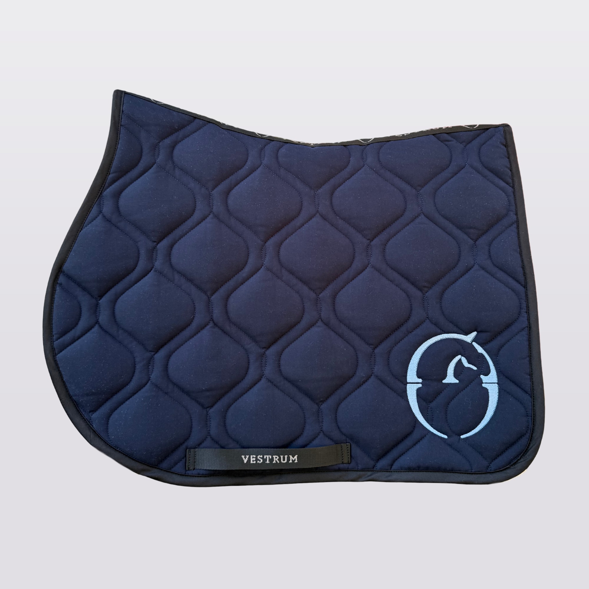 Jumping Saddle Pad Capville - Navy/Cloud Blue