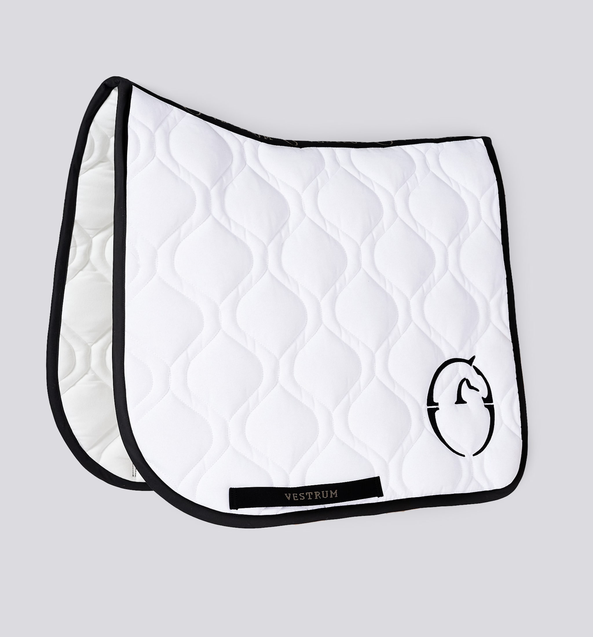 Dressage Saddle Pad Perugia - Optical White