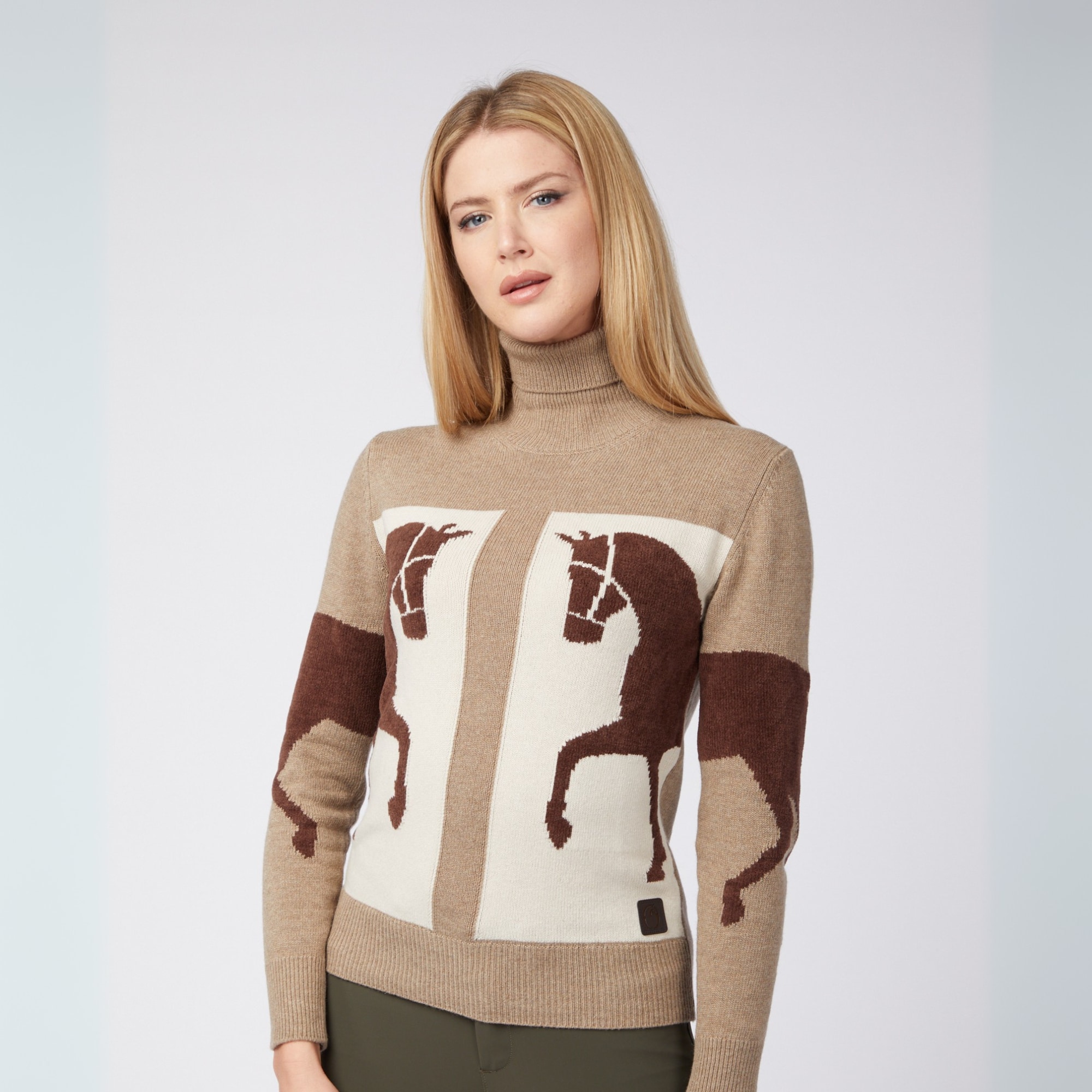 Ixelles Knitwear - Sabbia/Marrone